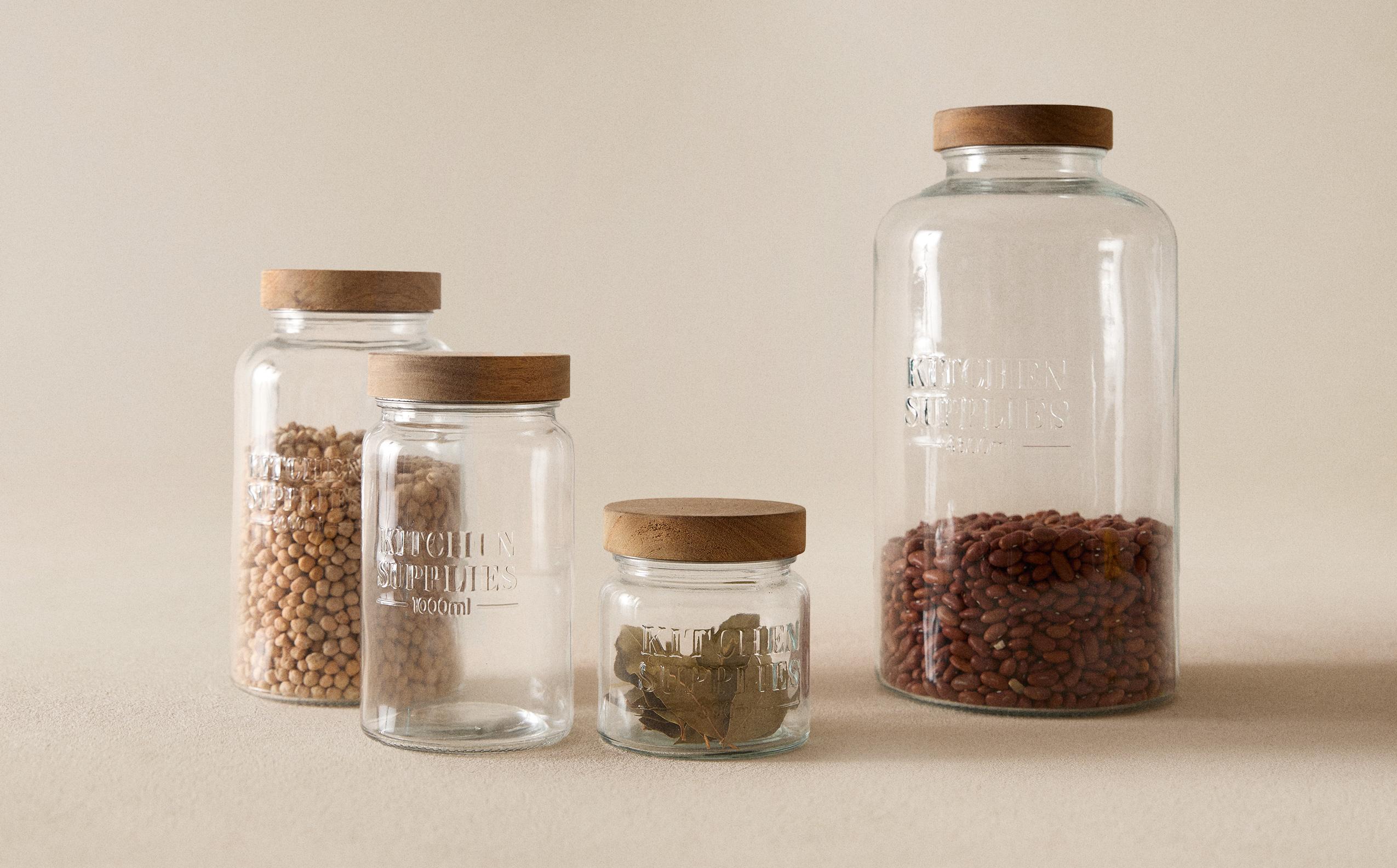 GLASS SCREW-ON STORAGE JAR product thumbnail 3