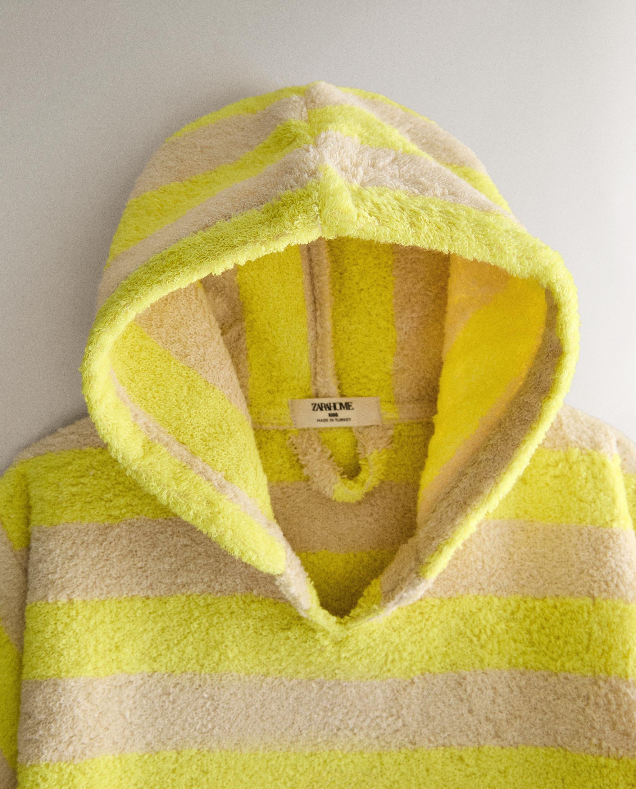CHILDREN'S STRIPED BEACH PONCHO product thumbnail 9