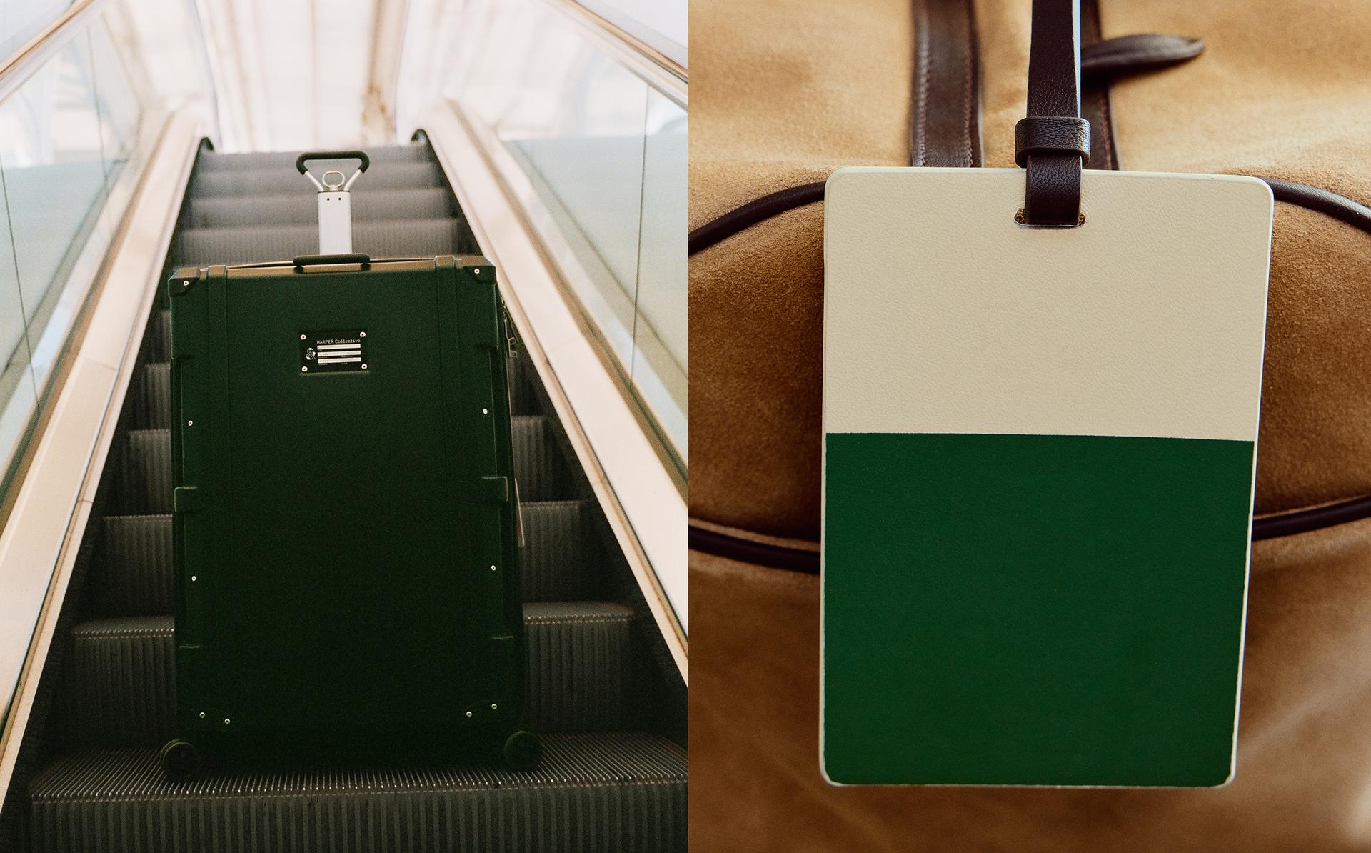 SUITCASE AND LUGGAGE TAG SUITCASE AND LUGGAGE TAG