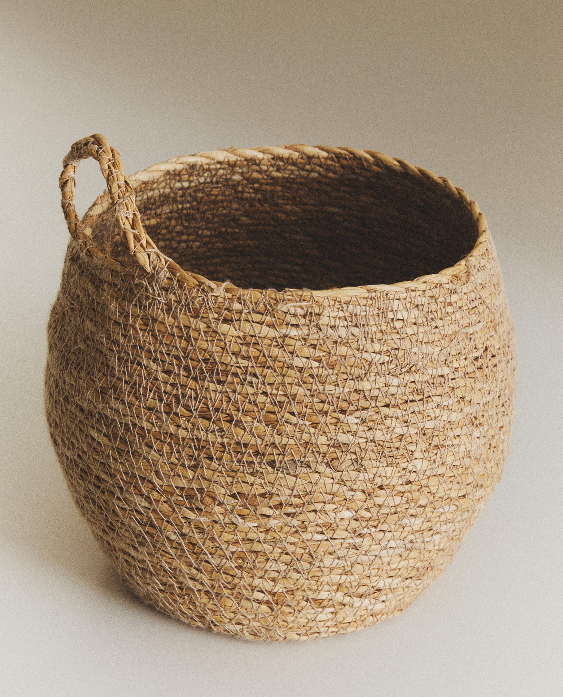 SEAGRASS OVAL BASKET SEAGRASS OVAL BASKET