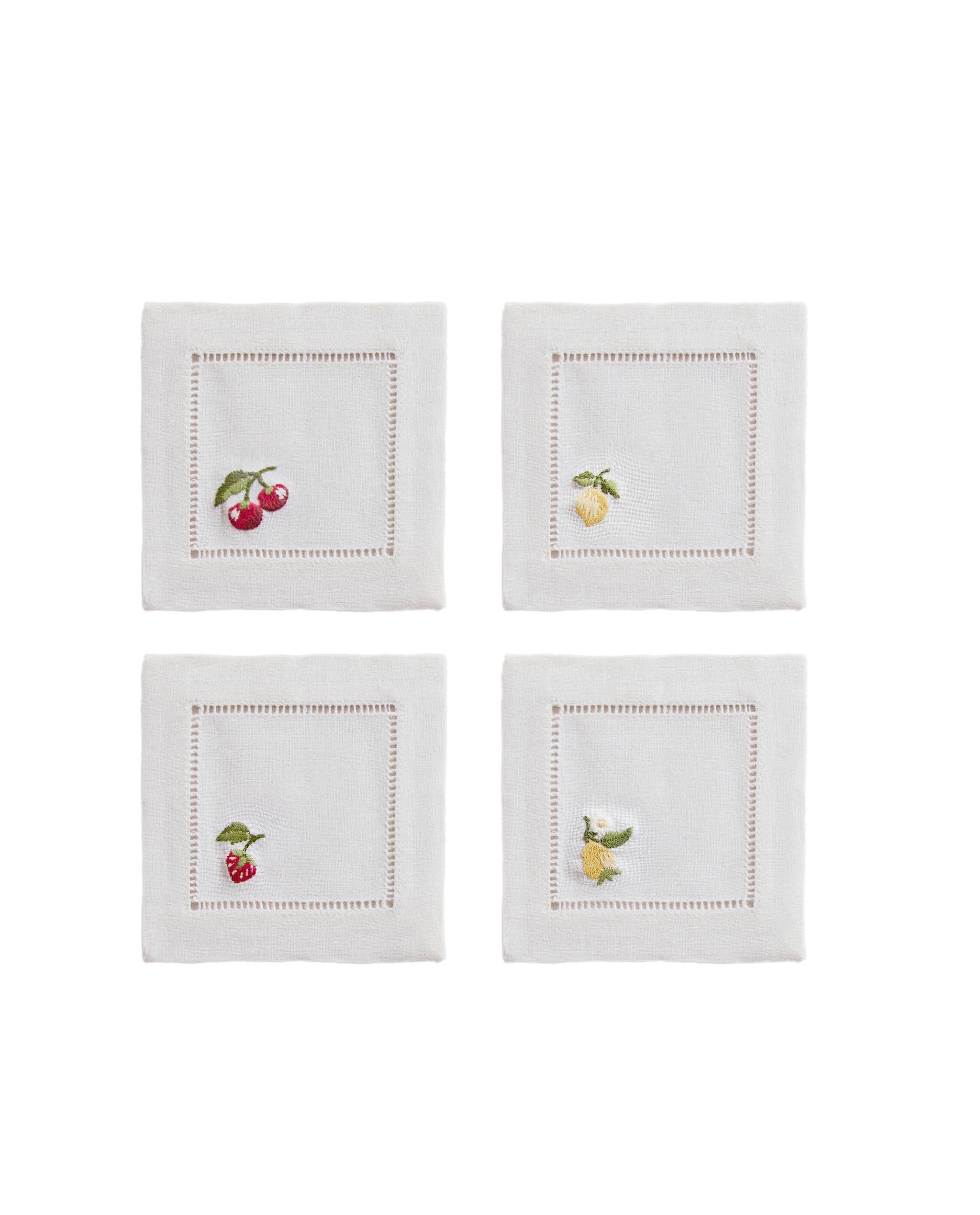 PACK OF FRUIT RAMIE COASTERS (PACK OF 4) product thumbnail 2
