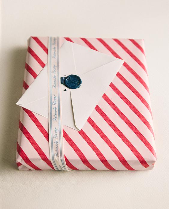 GESCHENKPAPIER STREIFEN