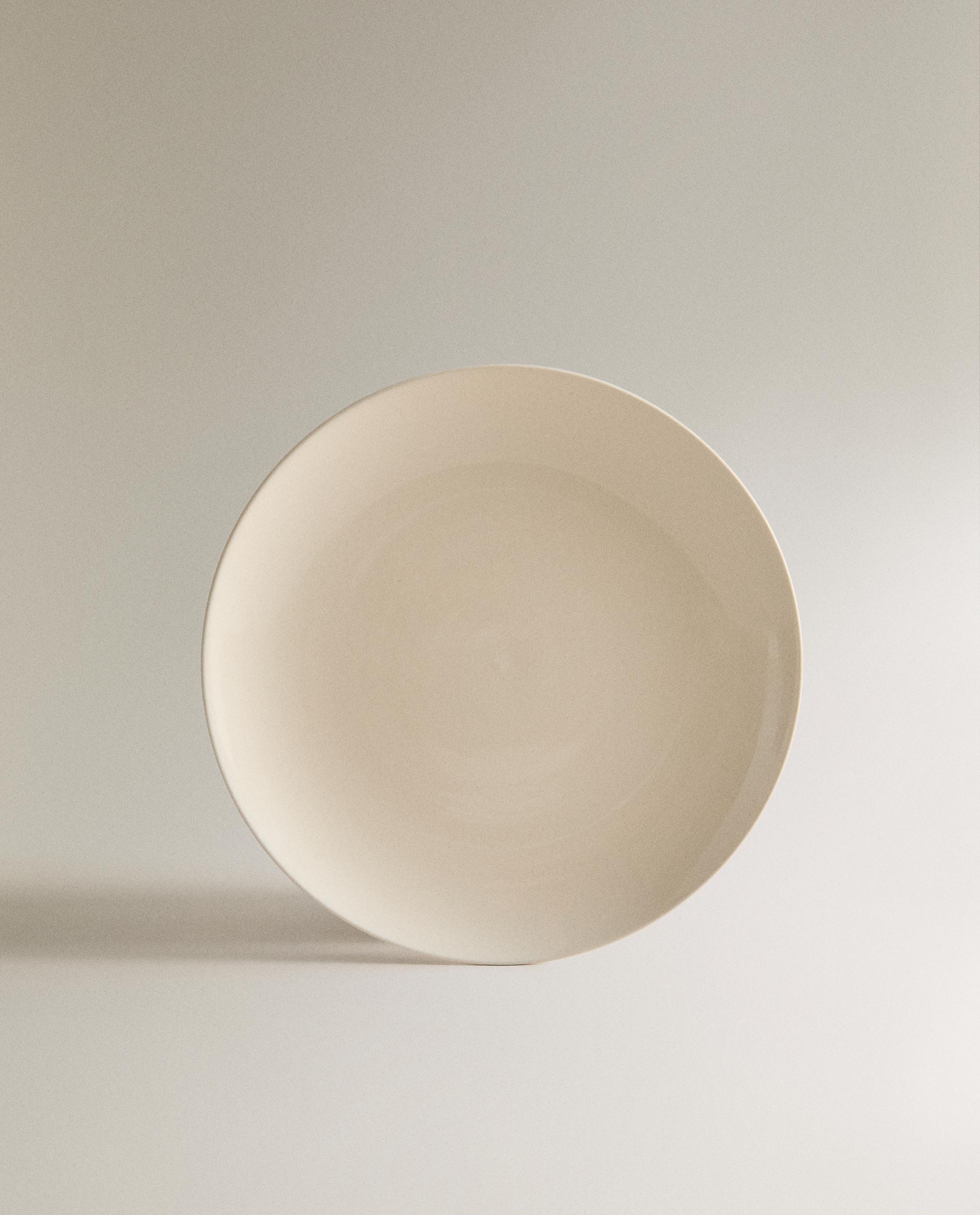 PLAIN STONEWARE DESSERT PLATE product thumbnail 6