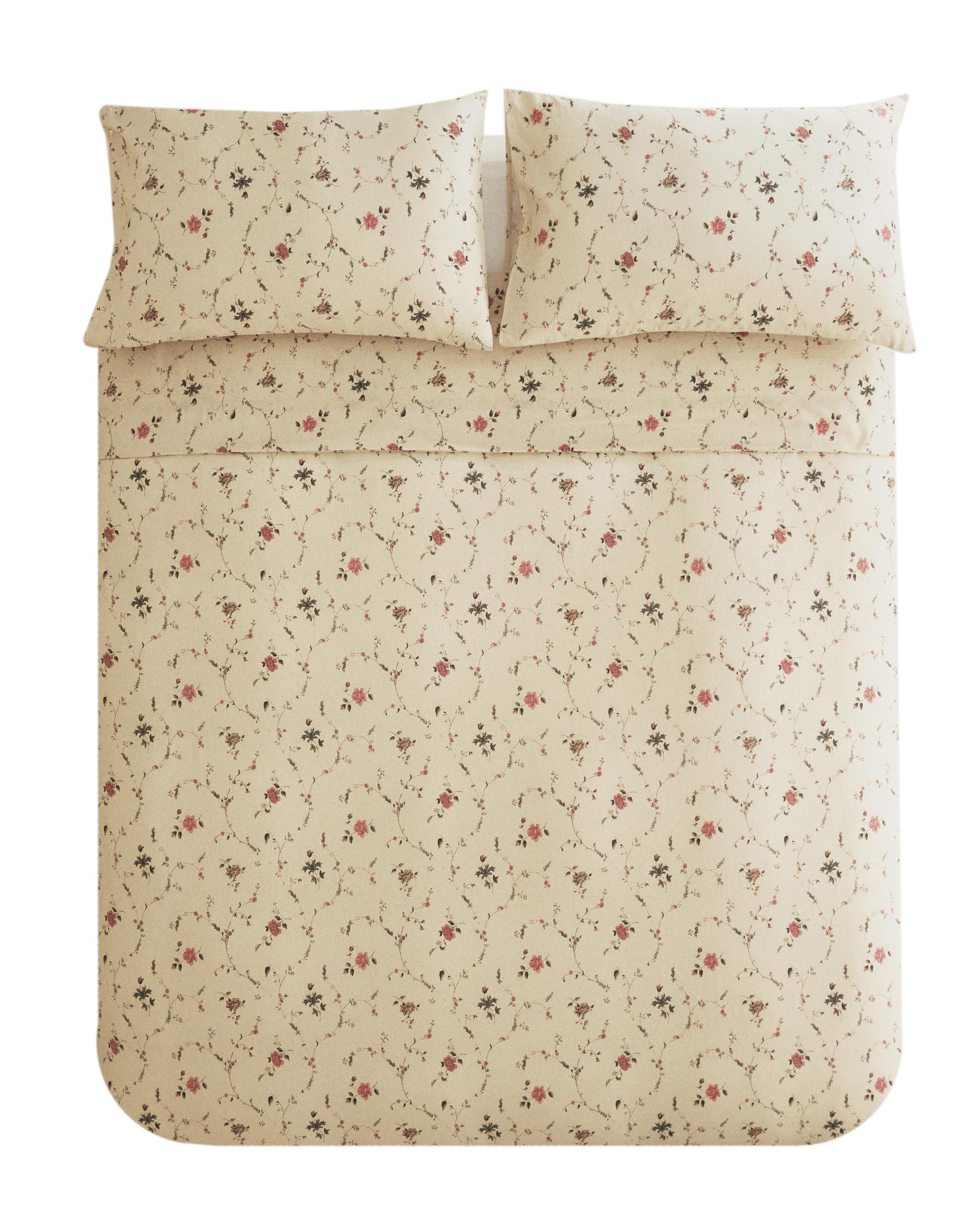 FLORAL COTTON LINEN BED LINEN | KATHARINE POLE product thumbnail 6