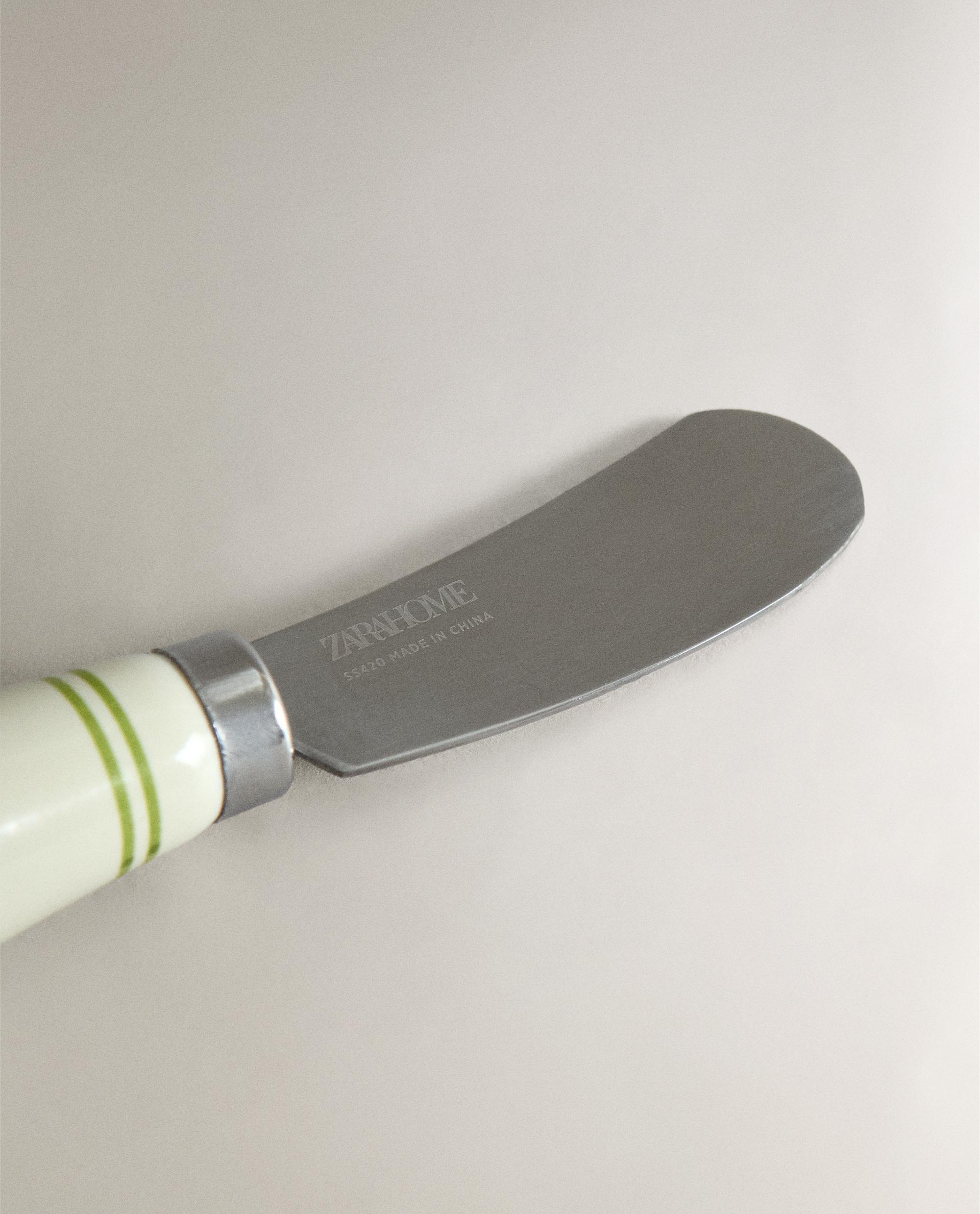 BUTTER KNIFE WITH CERAMIC HANDLE