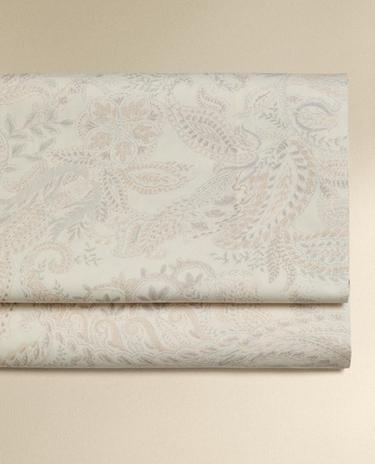DRAP DE DESSUS SATIN PAISLEY