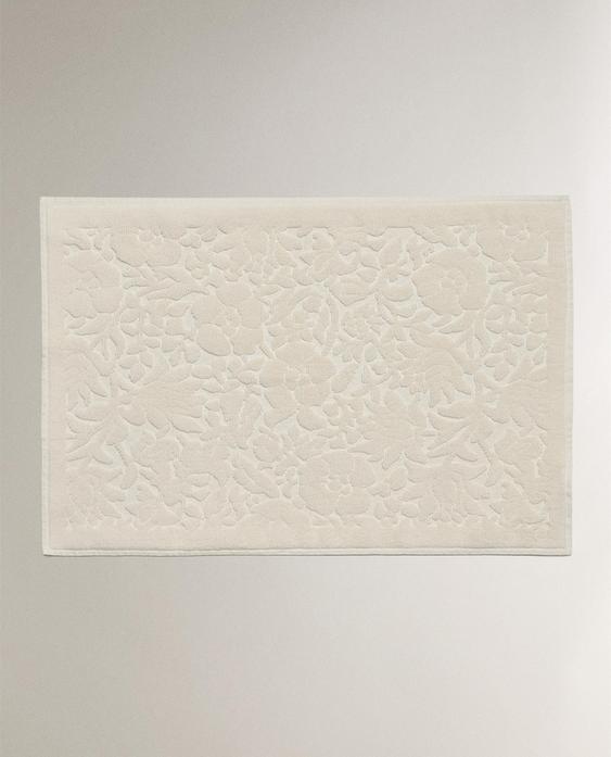 JACQUARD COTTON BATH MAT JACQUARD COTTON BATH MAT