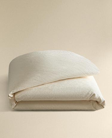 COTTON JACQUARD DUVET COVER