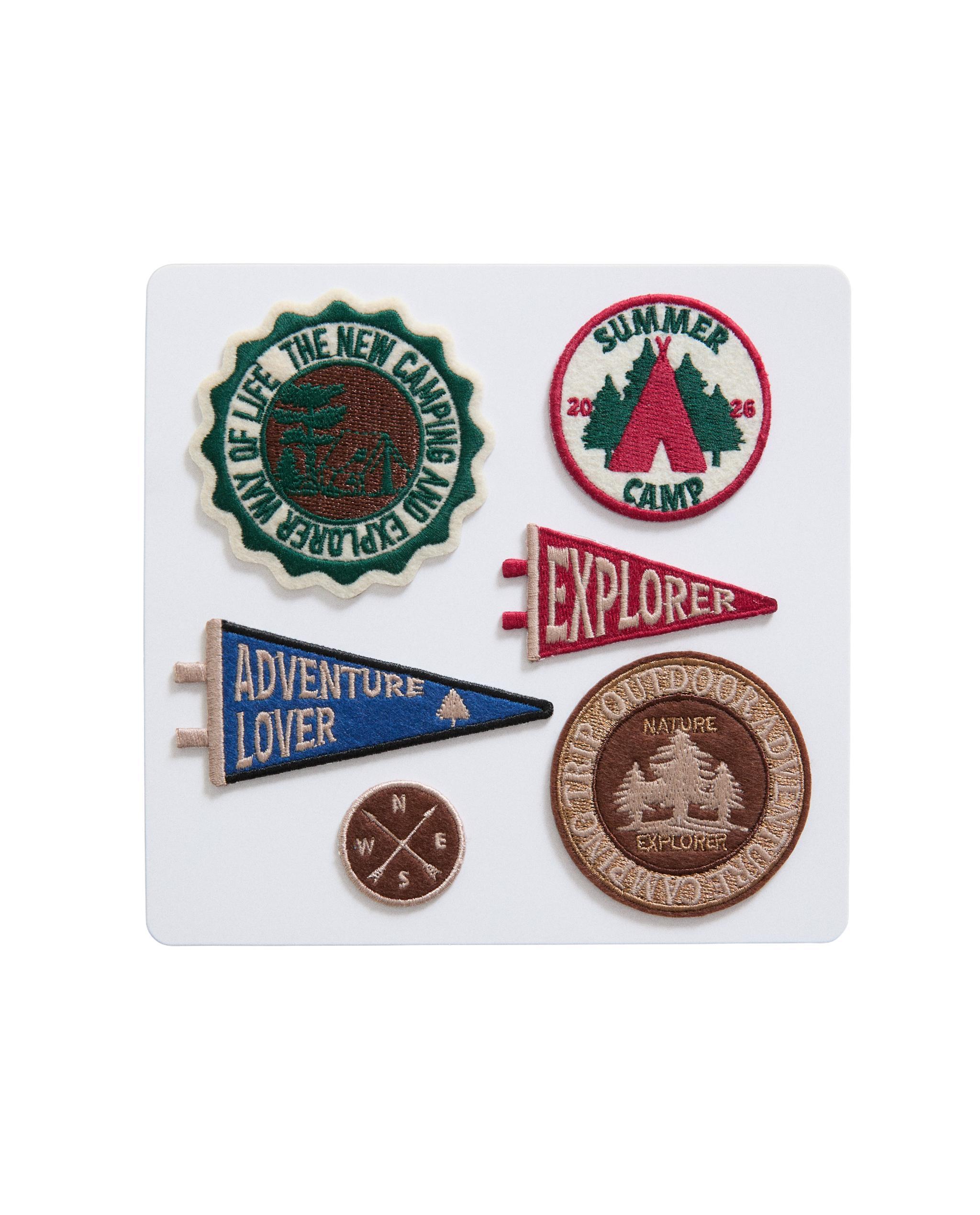 SET OF CAMPING PATCHES (SET OF 6) product thumbnail 6