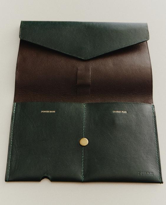 КОЖАНЫЙ ОРГАНАЙЗЕР ДЛЯ КАБЕЛЕЙ