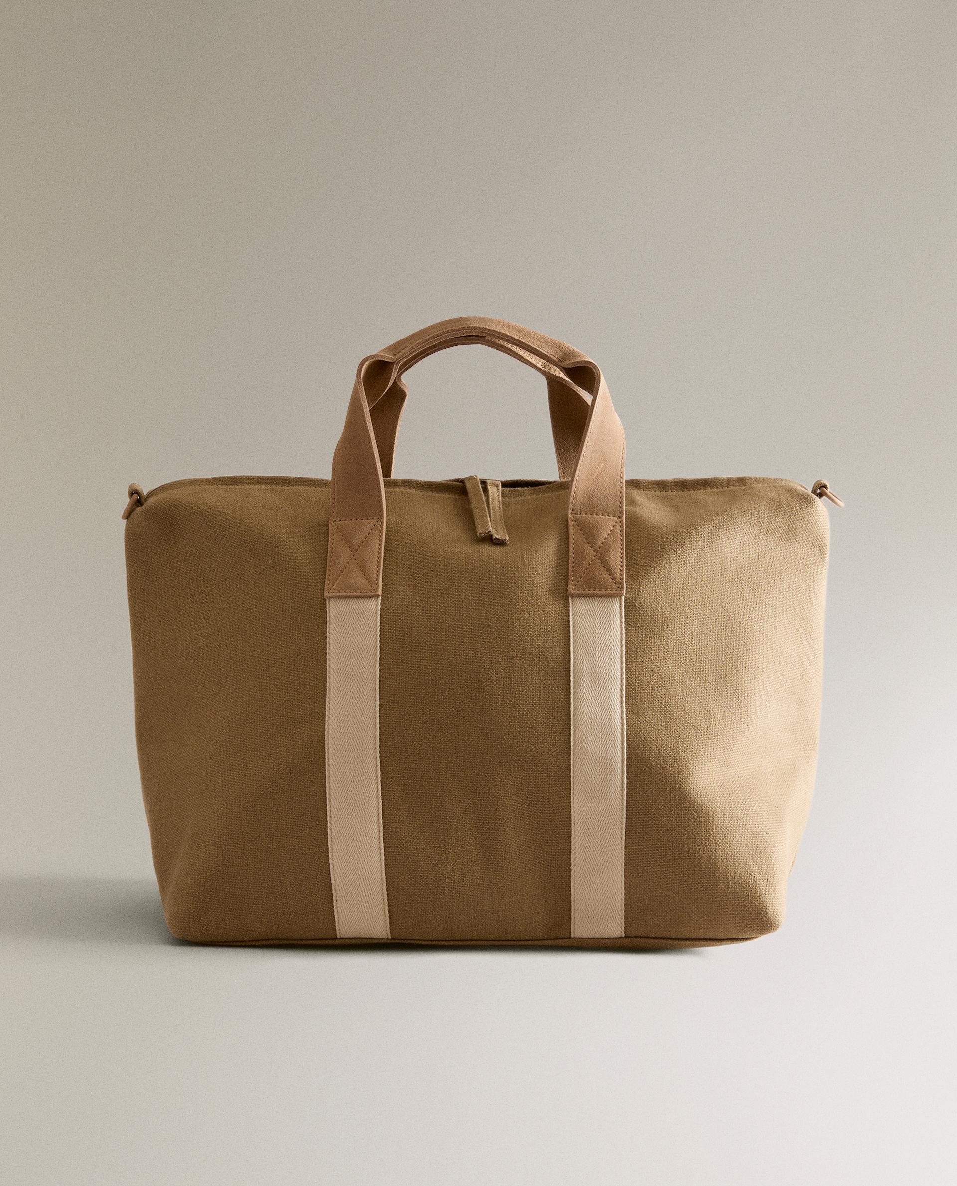 Zara mens tote bag sale