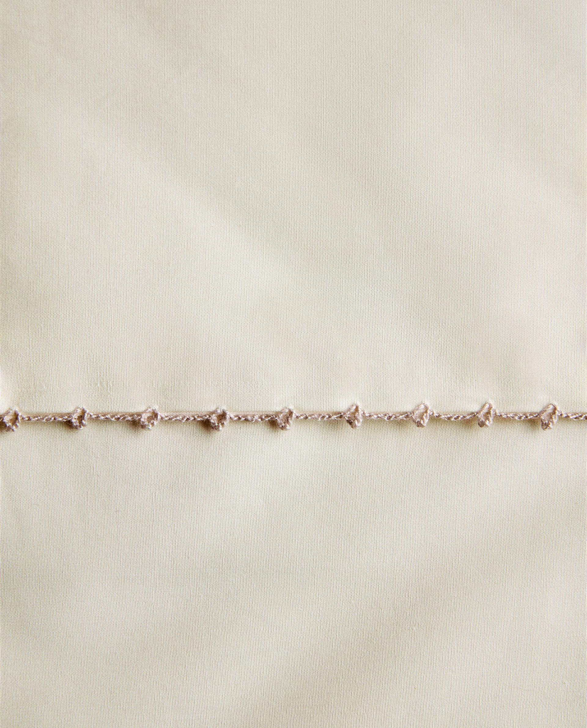 縁取り刺繍入り トップシーツ | Zara Home 日本/Japan