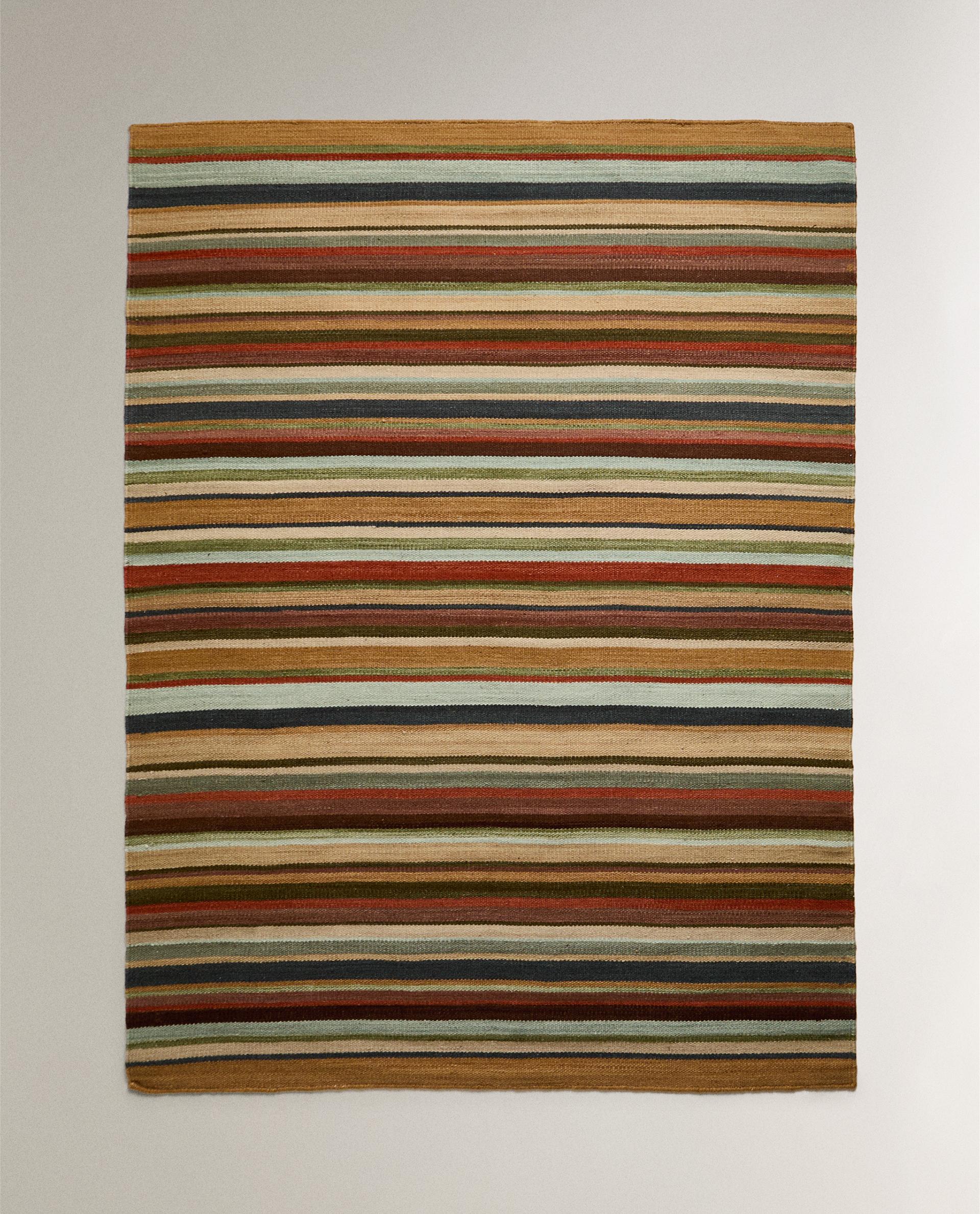 COLOURED STRIPED RUG product thumbnail 18