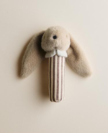 PELUCHE INFANTIL SONAJERO CONEJO
