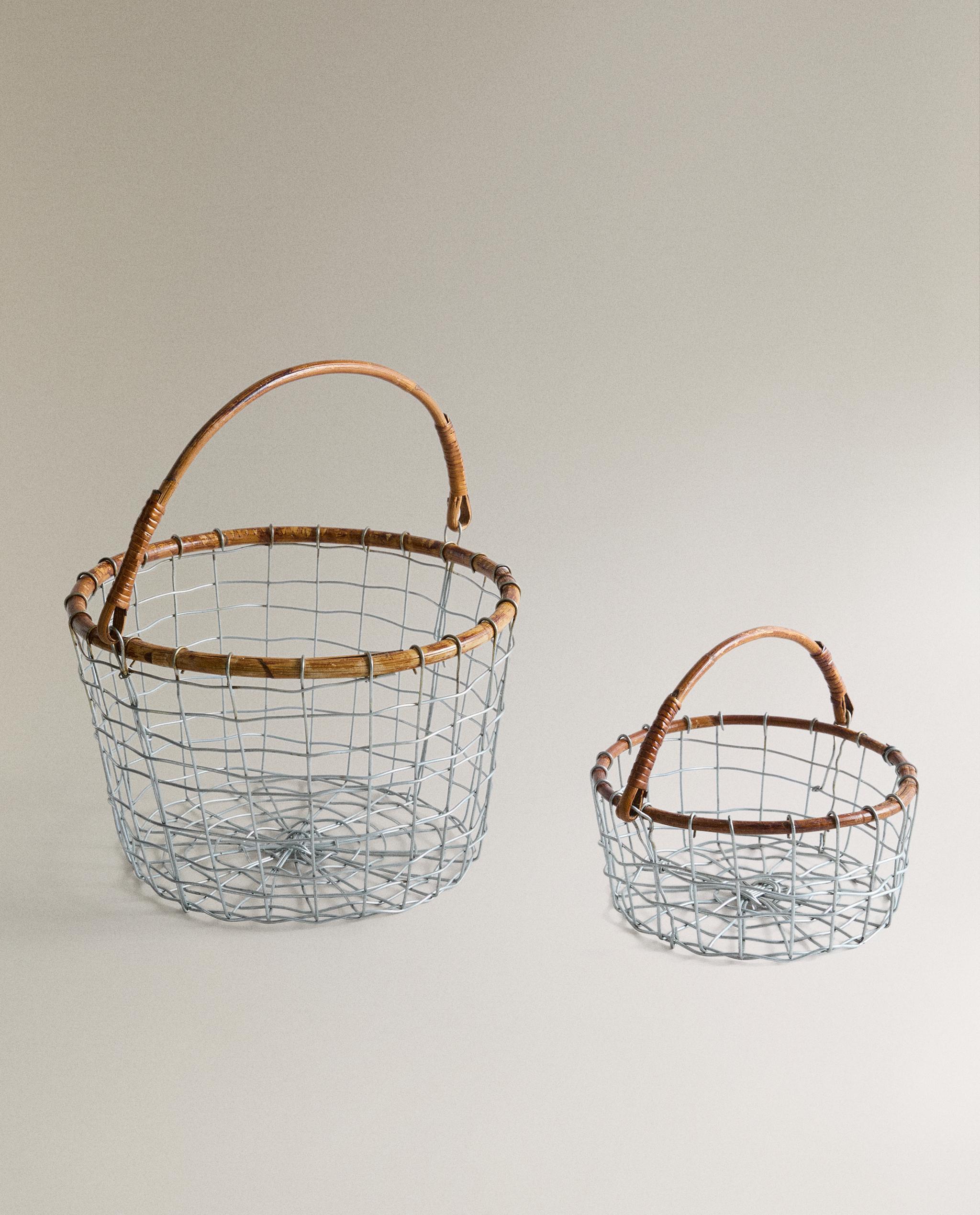 IRON AND RATTAN BASKET product thumbnail 5
