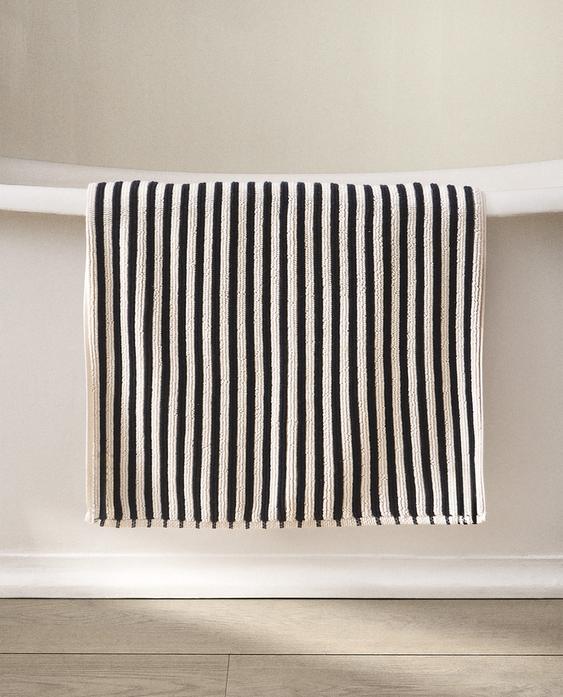COLOURED STRIPED BATH MAT COLOURED STRIPED BATH MAT