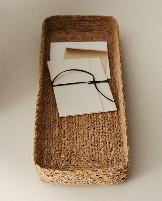 SEAGRASS TRAY BASKET SEAGRASS TRAY BASKET