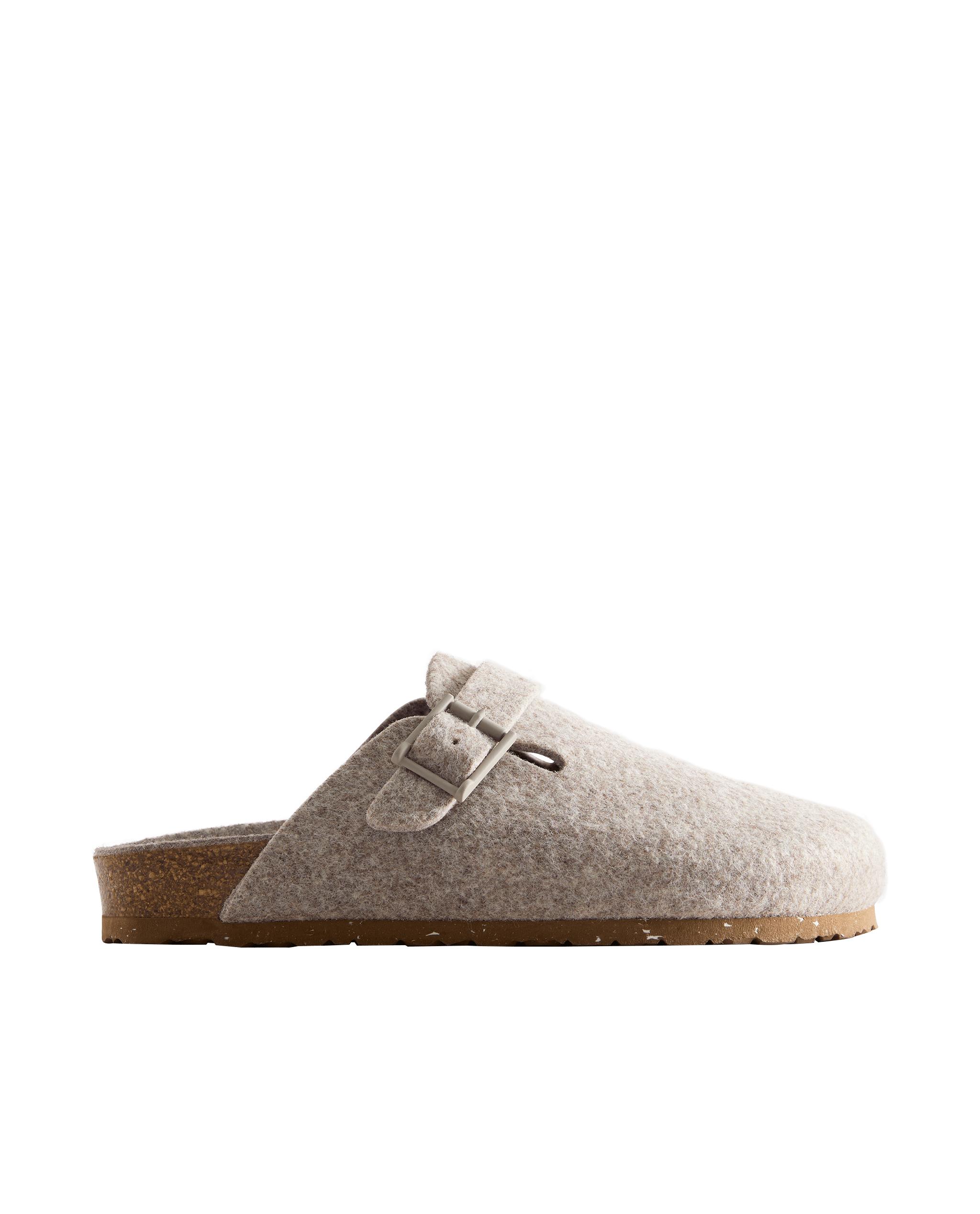 BUCKLED FELT MULE CLOG SLIPPERS product thumbnail 7
