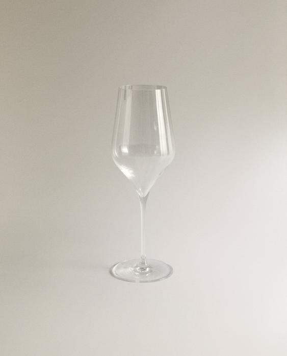 VERRE À VIN CRISTALLIN LISSE