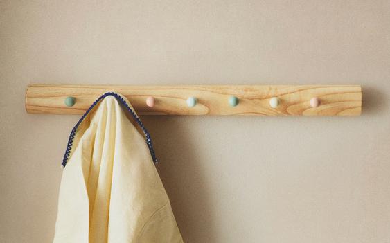 PORTE-MANTEAU MURAL ENFANT MULTICOLORE