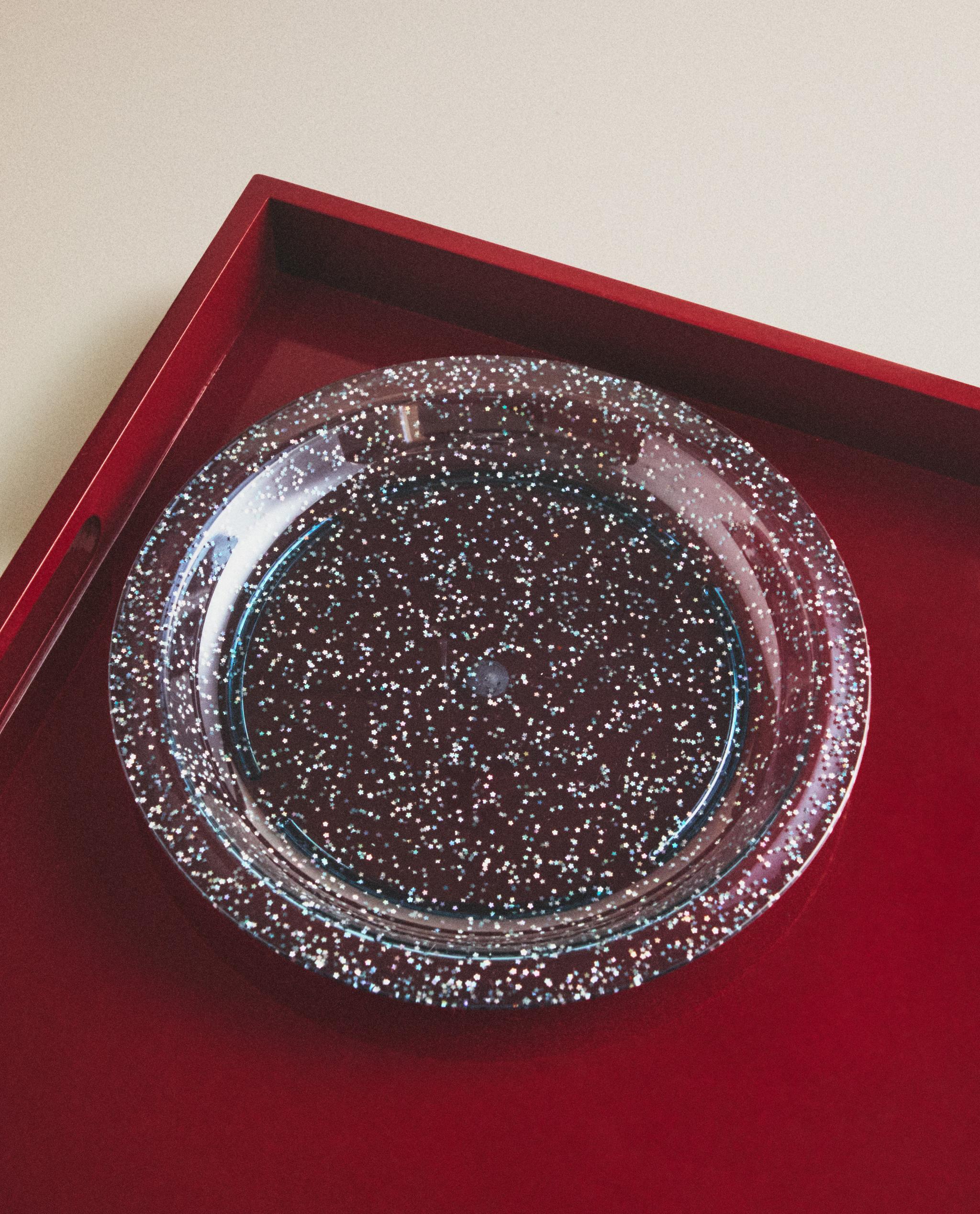 CHILDREN'S GLITTER TRITAN™ PLATE WITH STARS product thumbnail 9