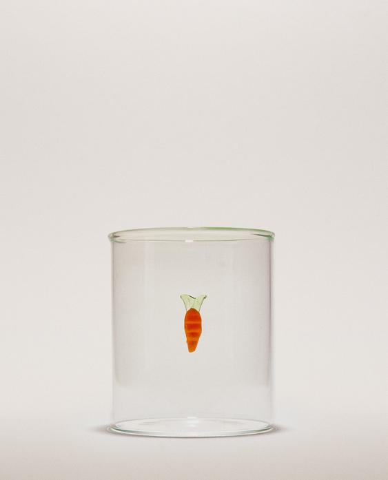 CARROT BOROSILICATE TUMBLER CARROT BOROSILICATE TUMBLER