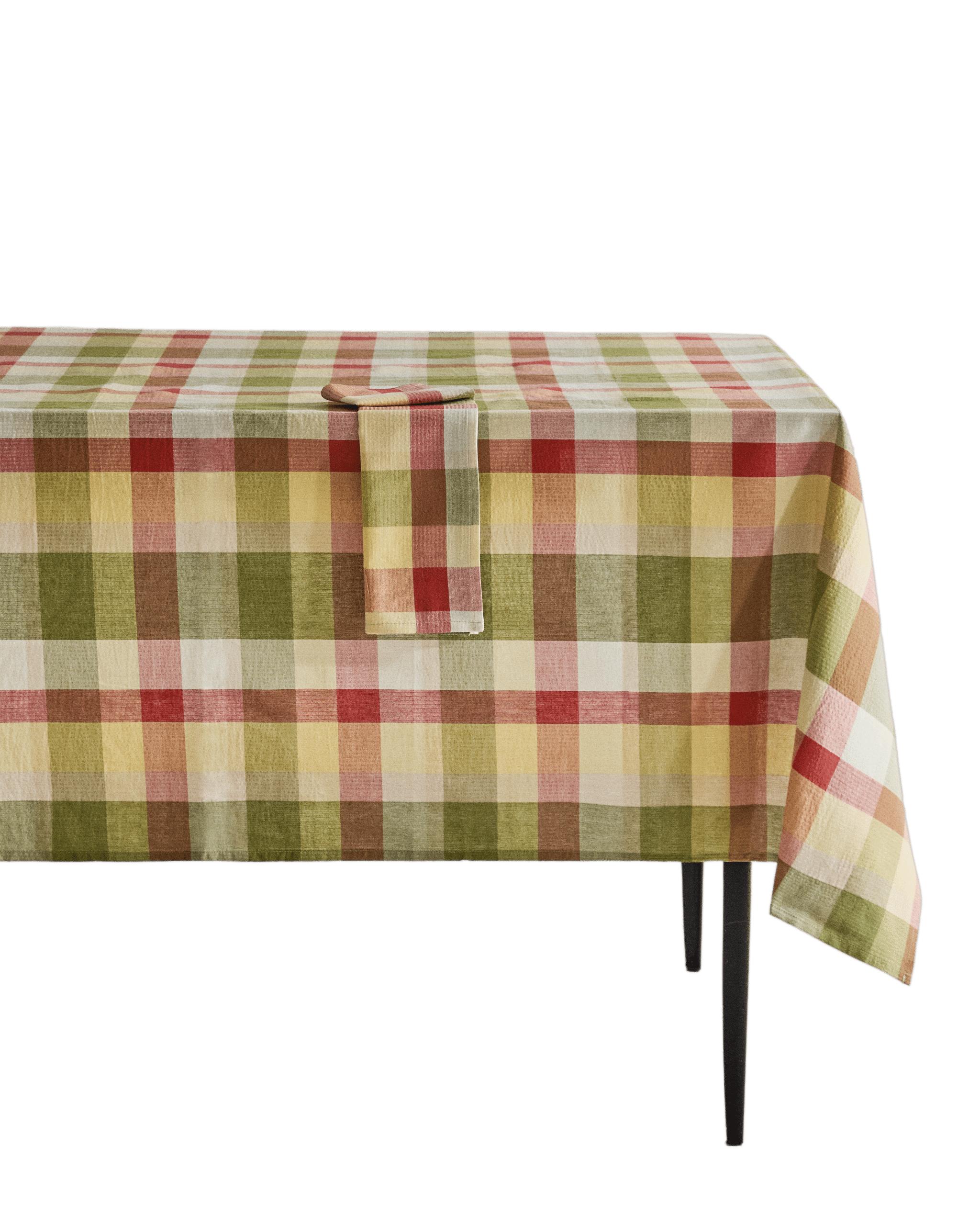 CHECK COTTON TABLECLOTH product thumbnail 9