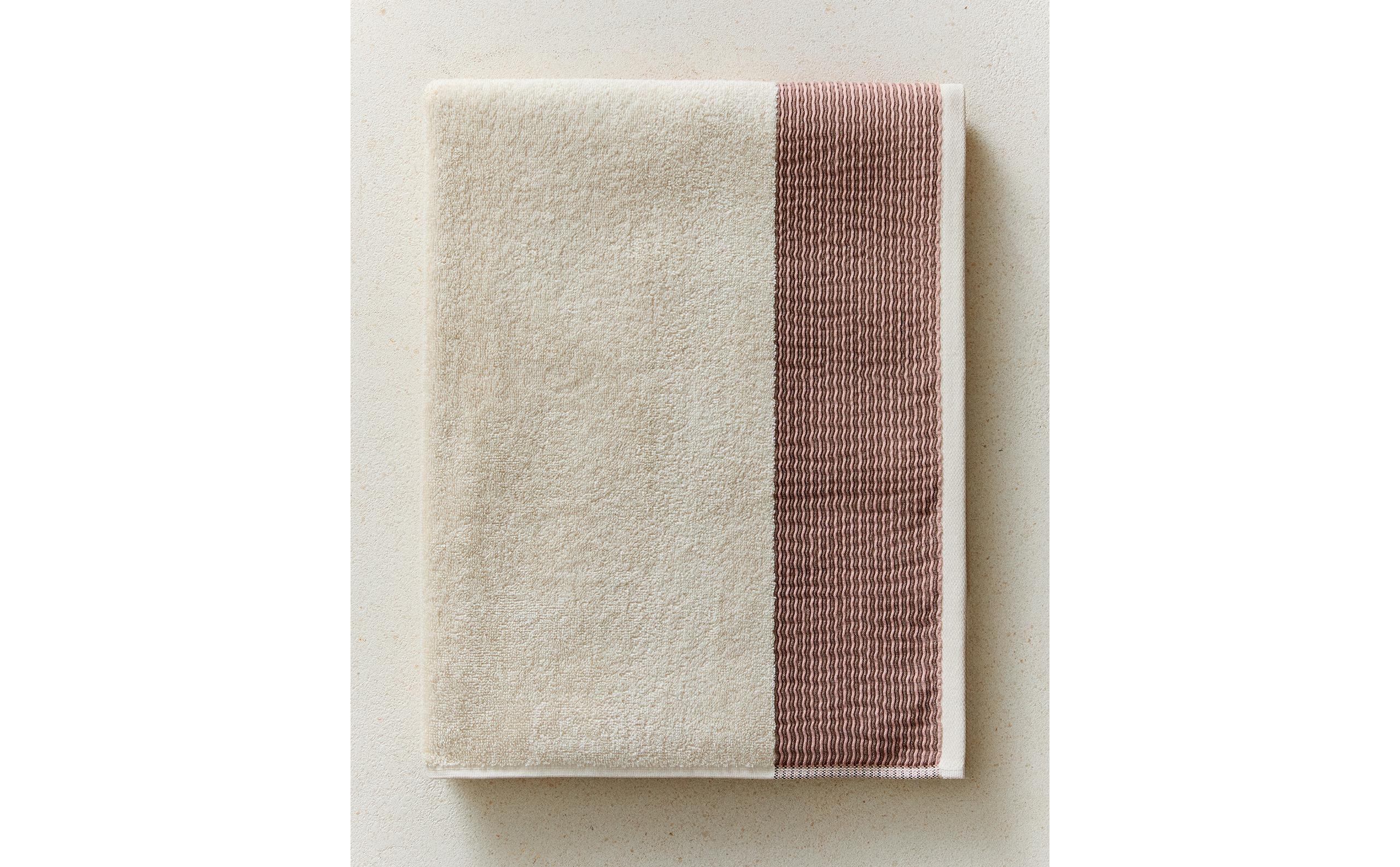 BATH TOWEL WITH PLEATED BORDER product thumbnail 9
