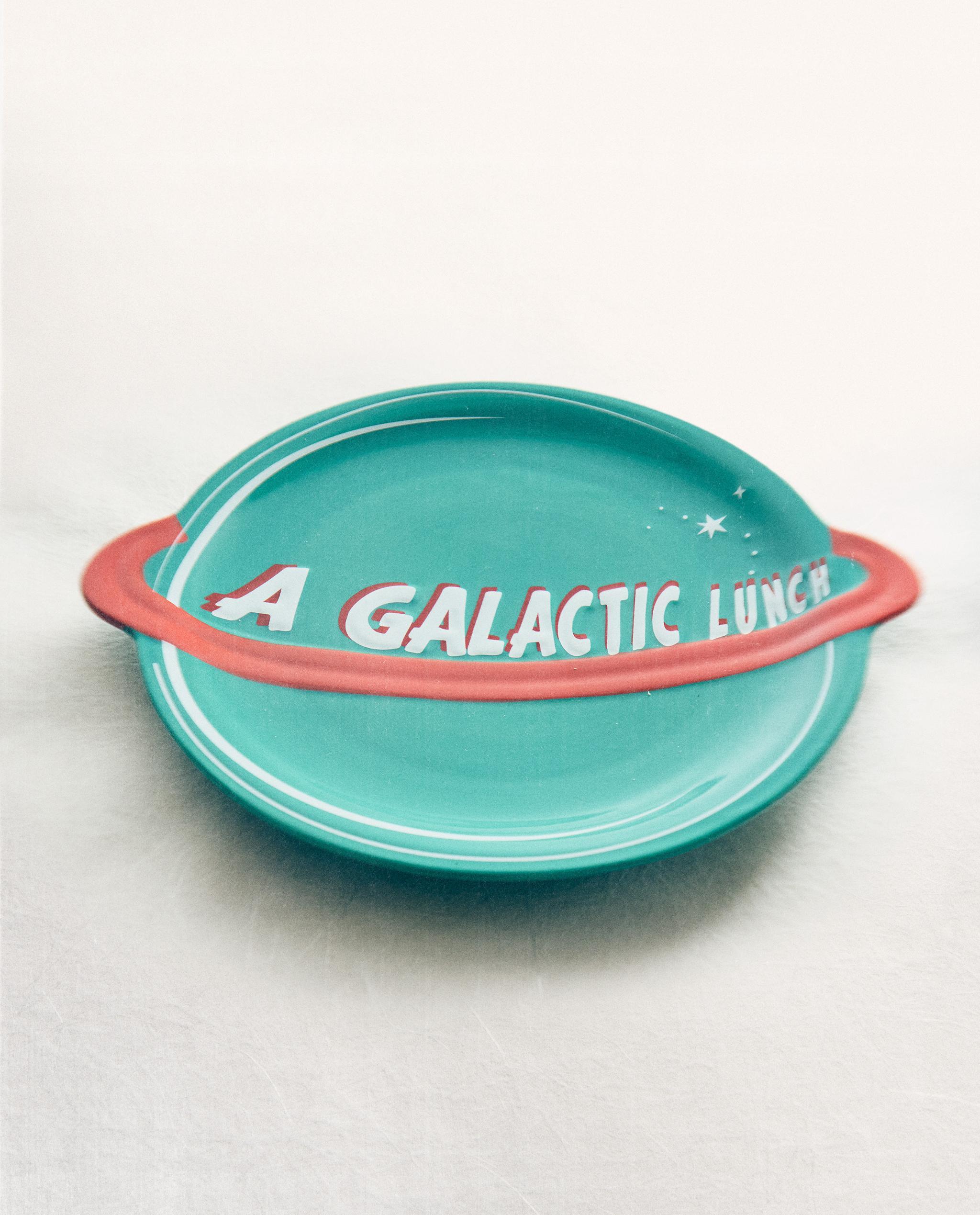 CHILDREN'S STONEWARE SPACE PLATE product thumbnail 10