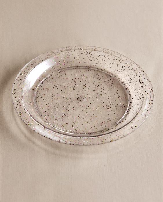 KIDS' TRITAN™ GLITTER PLATE KIDS' TRITAN™ GLITTER PLATE