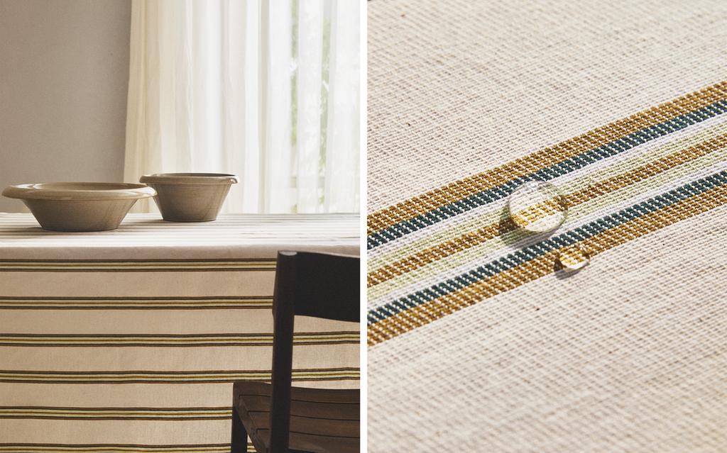 NAPPE RÉSINE RAYURES IRRÉGULIÈRES