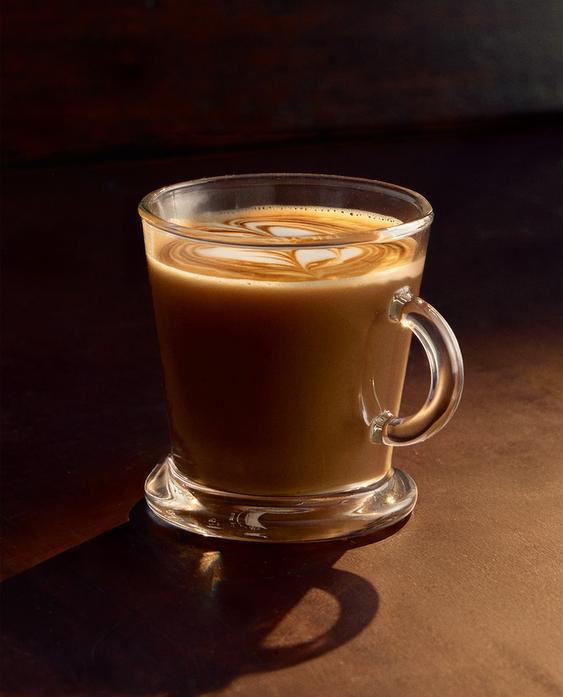 TRANSPARENT GLASS CAPPUCCINO CUP TRANSPARENT GLASS CAPPUCCINO CUP