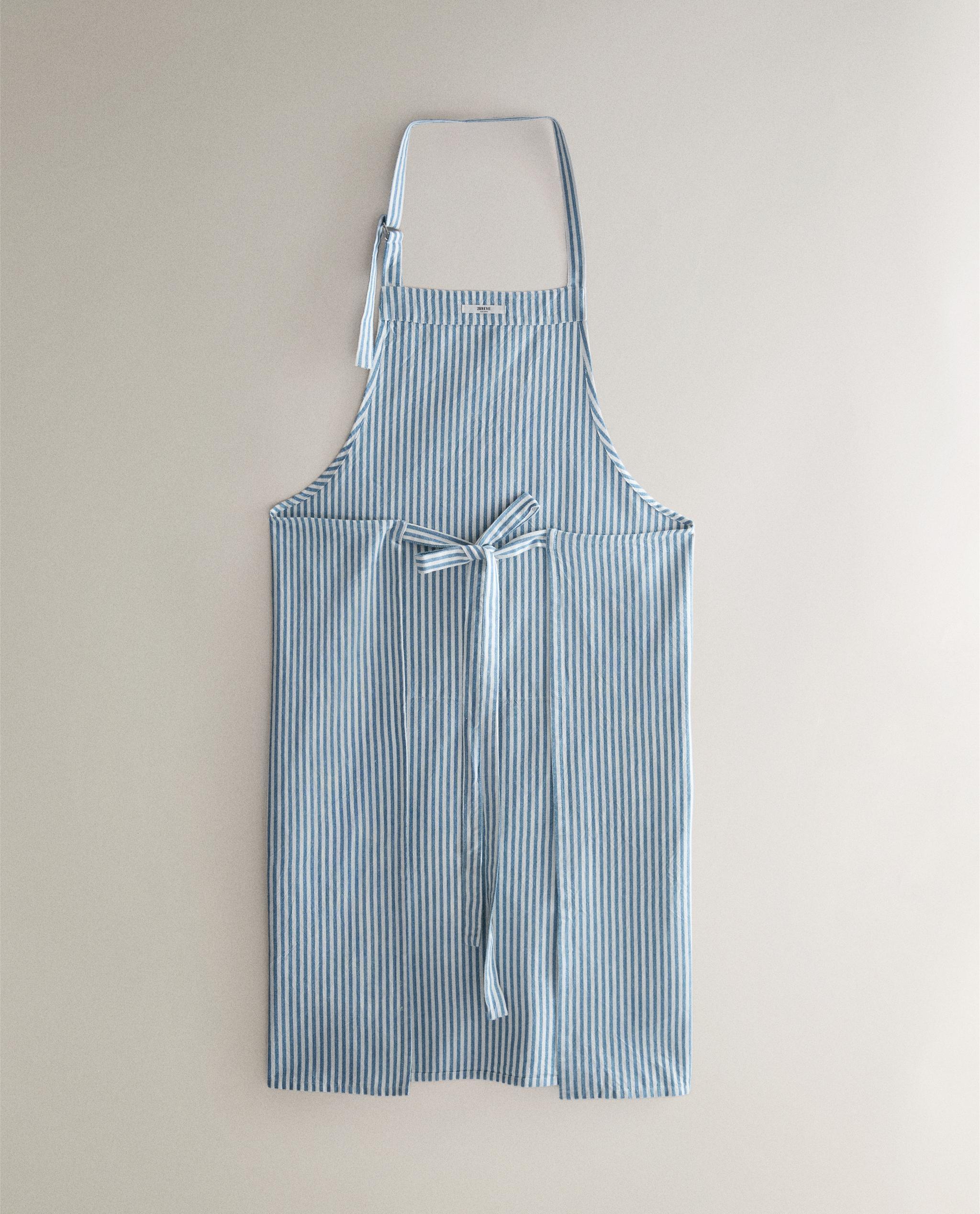 STRIPED COTTON APRON product thumbnail 3