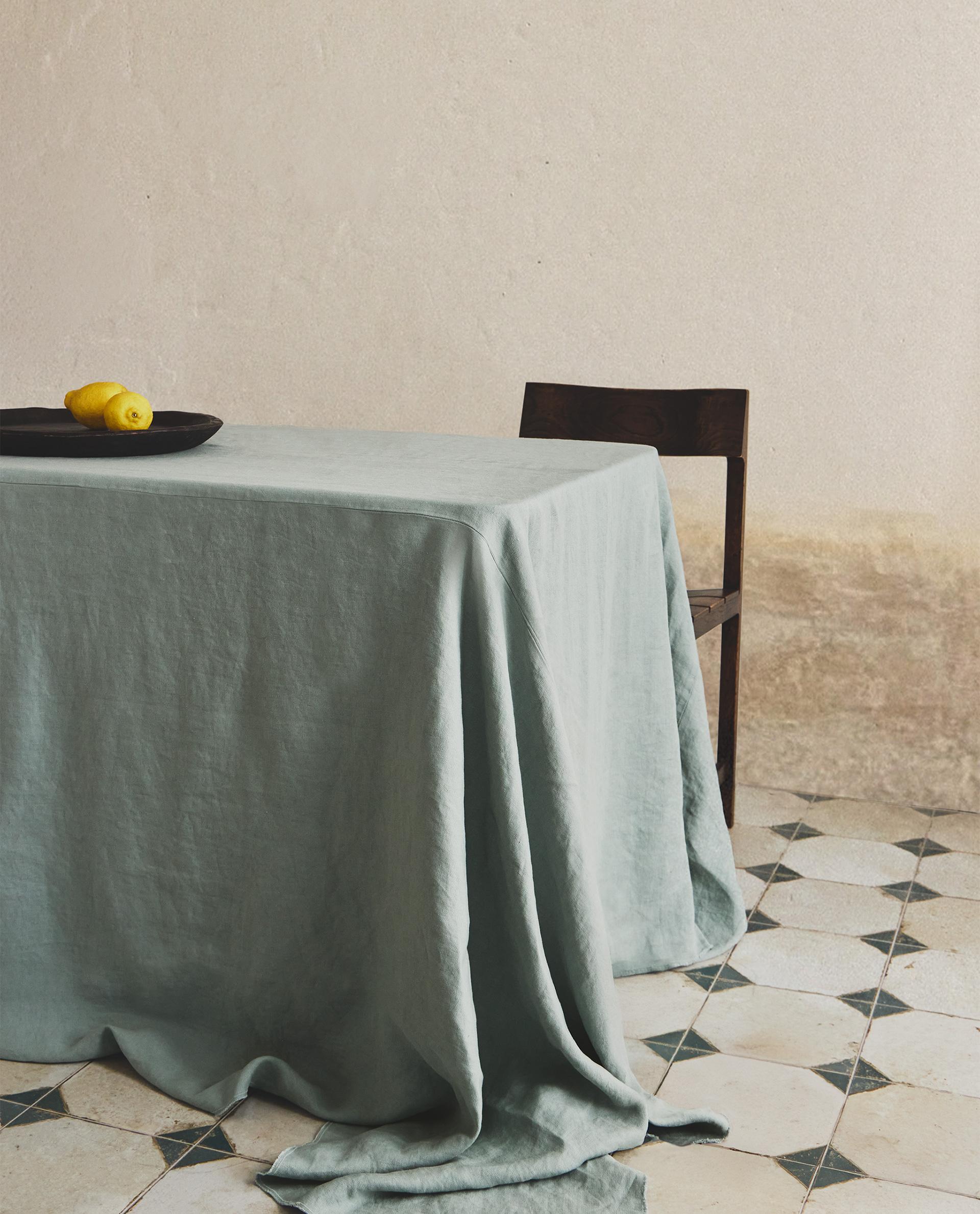 TABLECLOTH 01 - See all - KITCHEN & DINING - TABLE LINEN | Zara Home United States of America | Zara Home United States of America