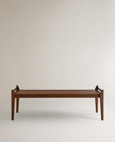 LONG WOODEN BENCH