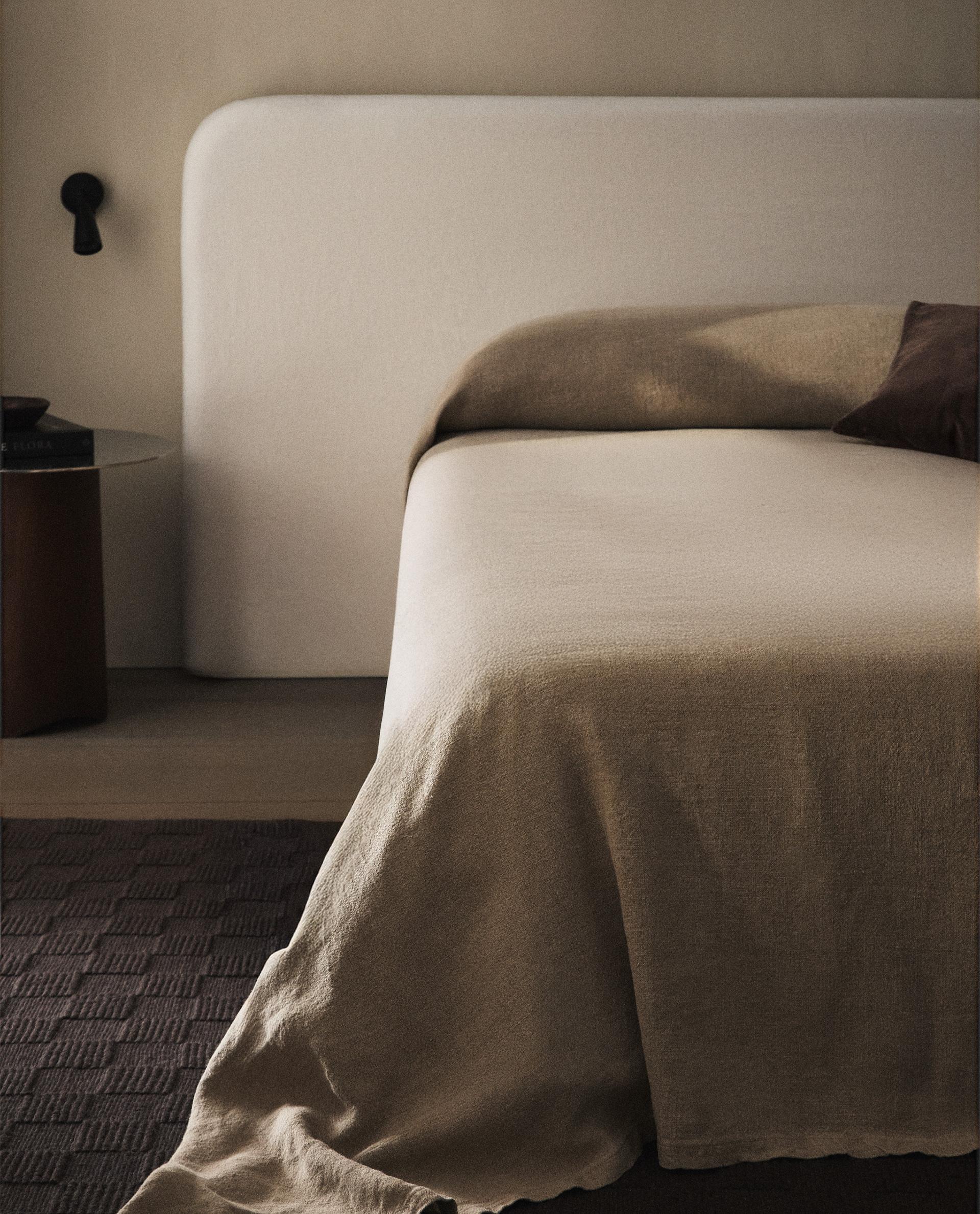 フェイド リネン ベッドスプレッド | Zara Home 日本/Japan