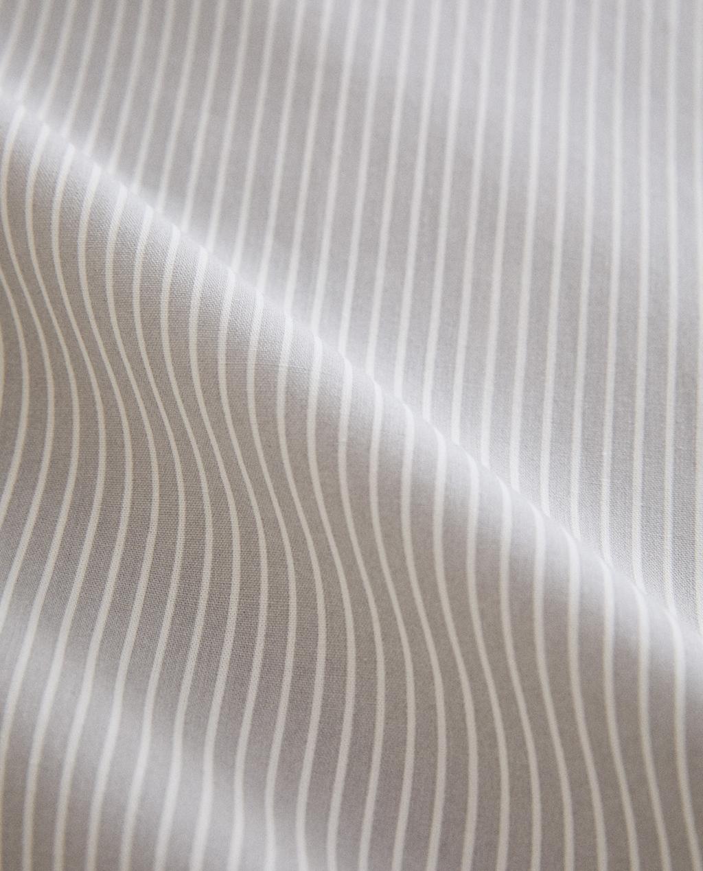 STRIPED DUVET COVER