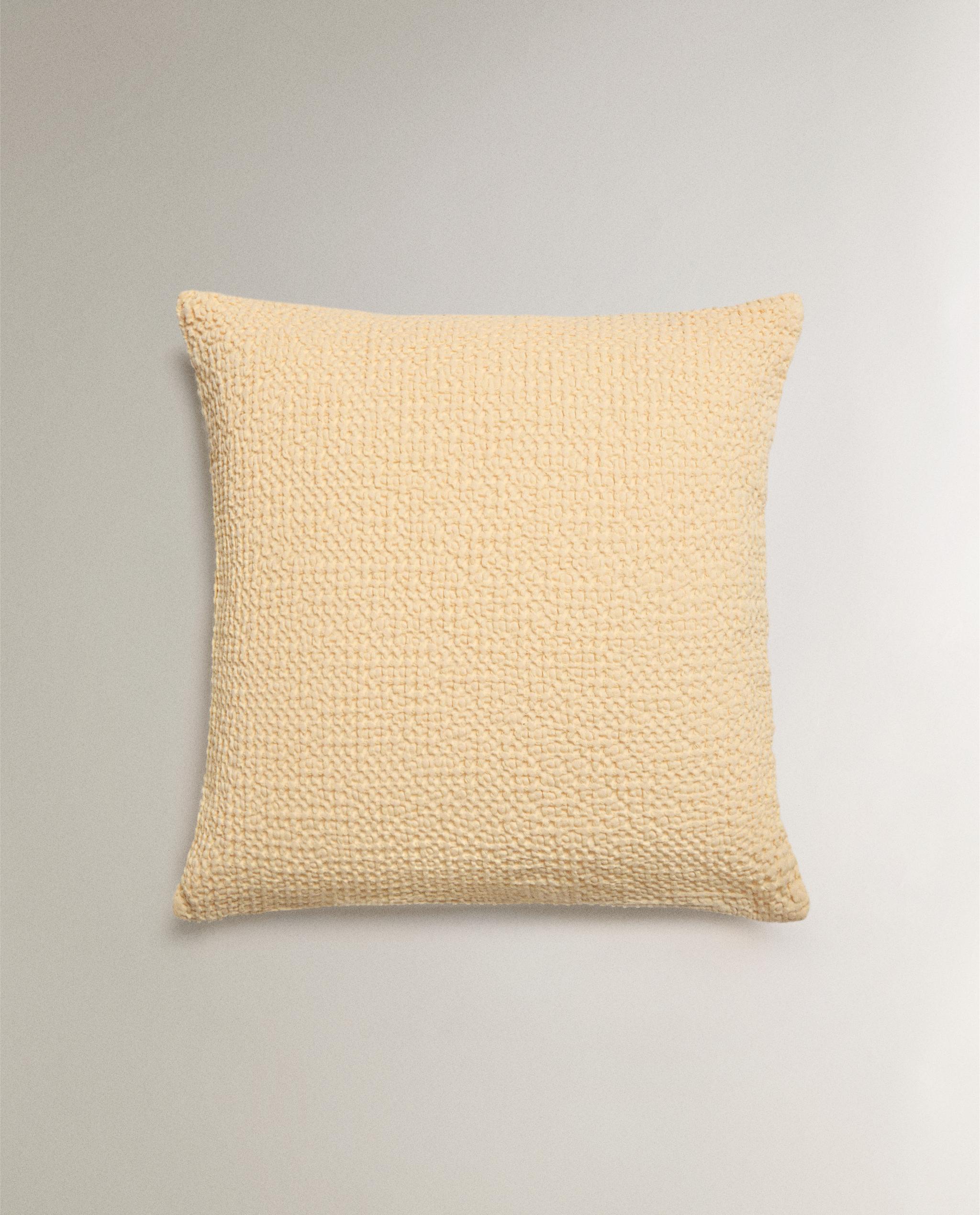 WAFFLE-KNIT CUSHION COVER product thumbnail 2