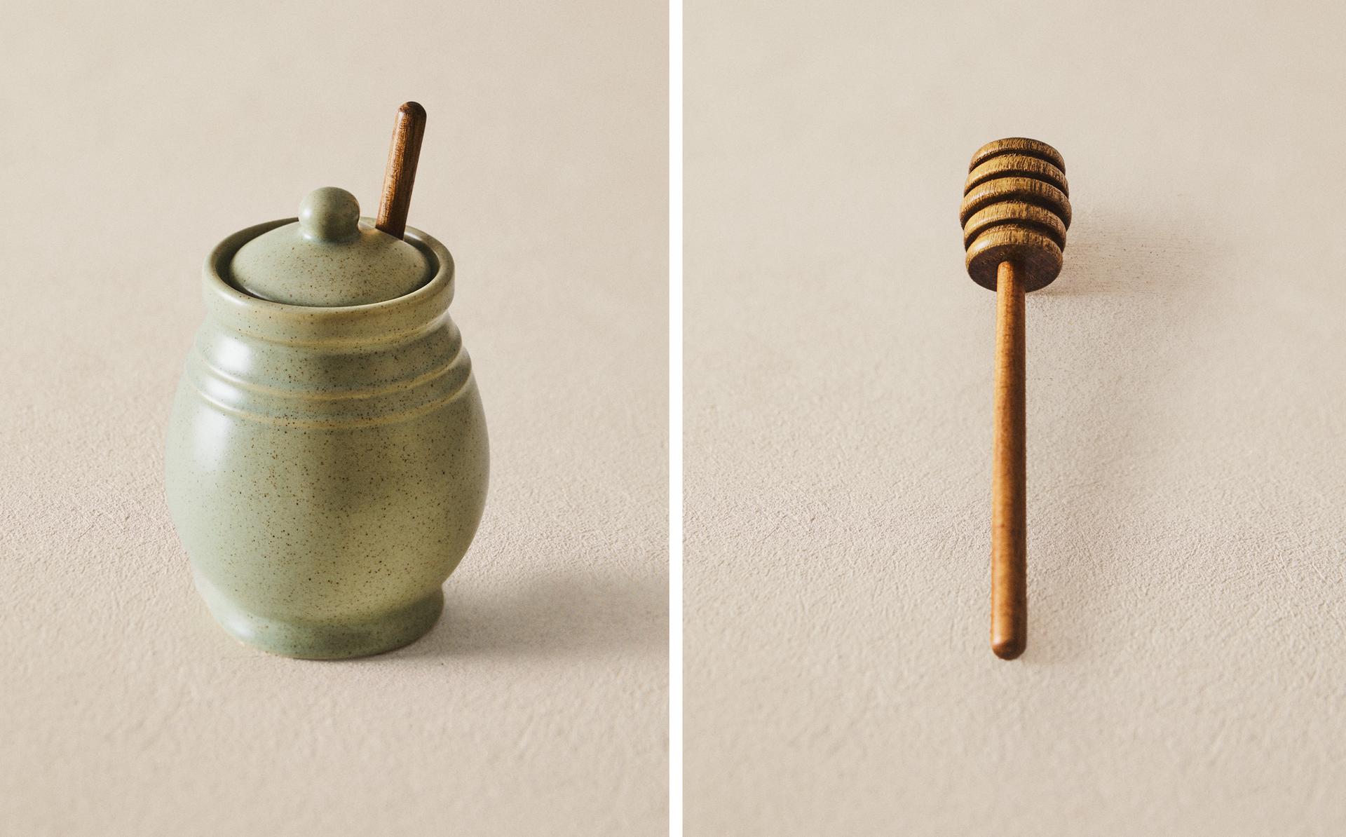 SERAMİK BAL KASESİ TATLI KAŞIĞI SERAMİK BAL KASESİ TATLI KAŞIĞI