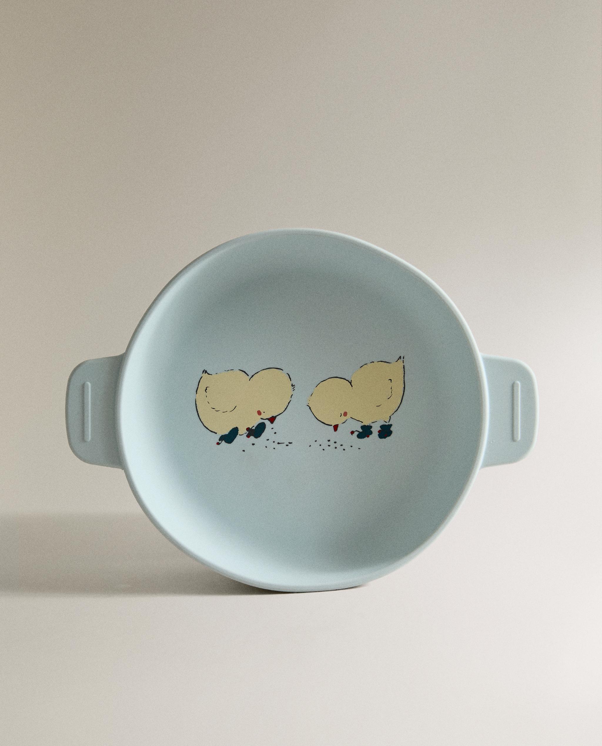 CHILDREN'S CHICK SILICONE PLATE product thumbnail 3
