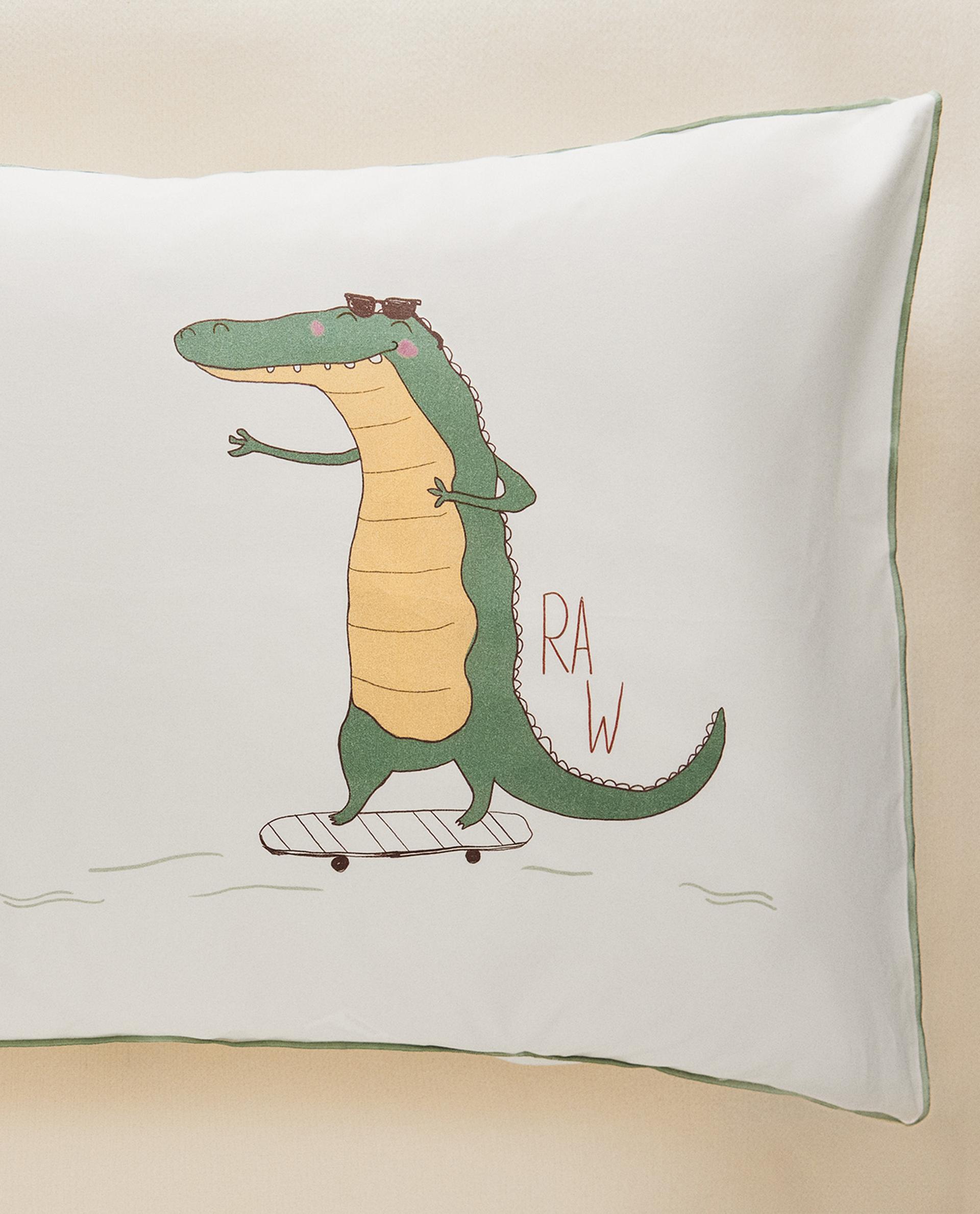 キッズ クロコダイル ピローケース | Zara Home 日本/Japan