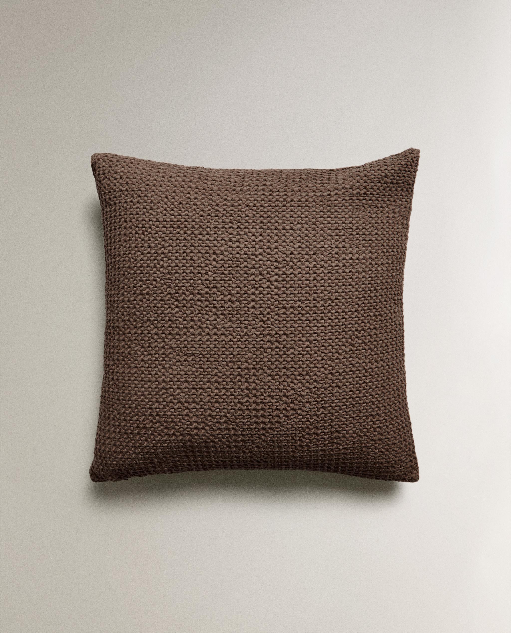 クッションカバー ワッフルファブリック | Zara Home 日本/Japan