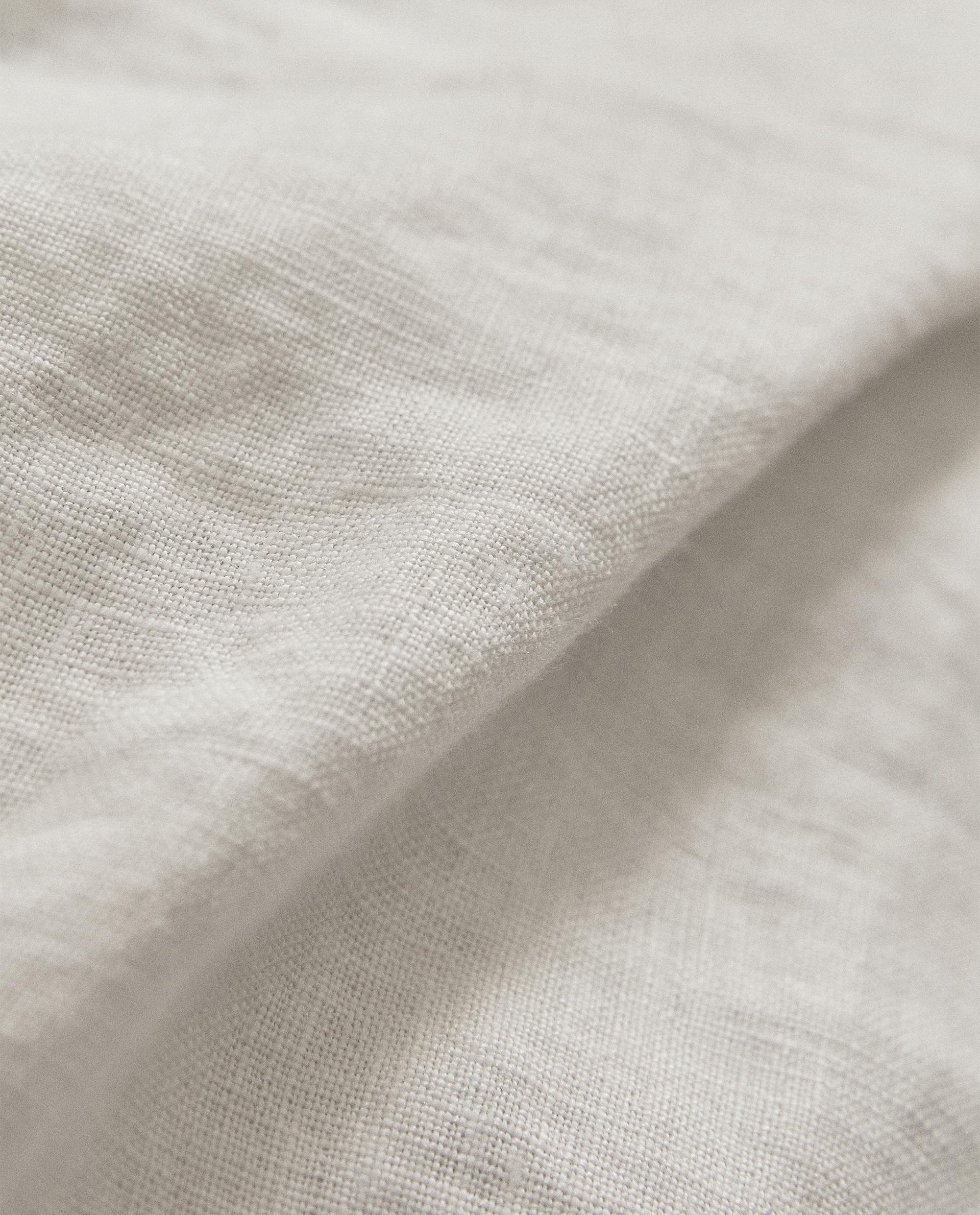 WASHED LINEN DUVET COVER AND PILLOWCASE product thumbnail 13