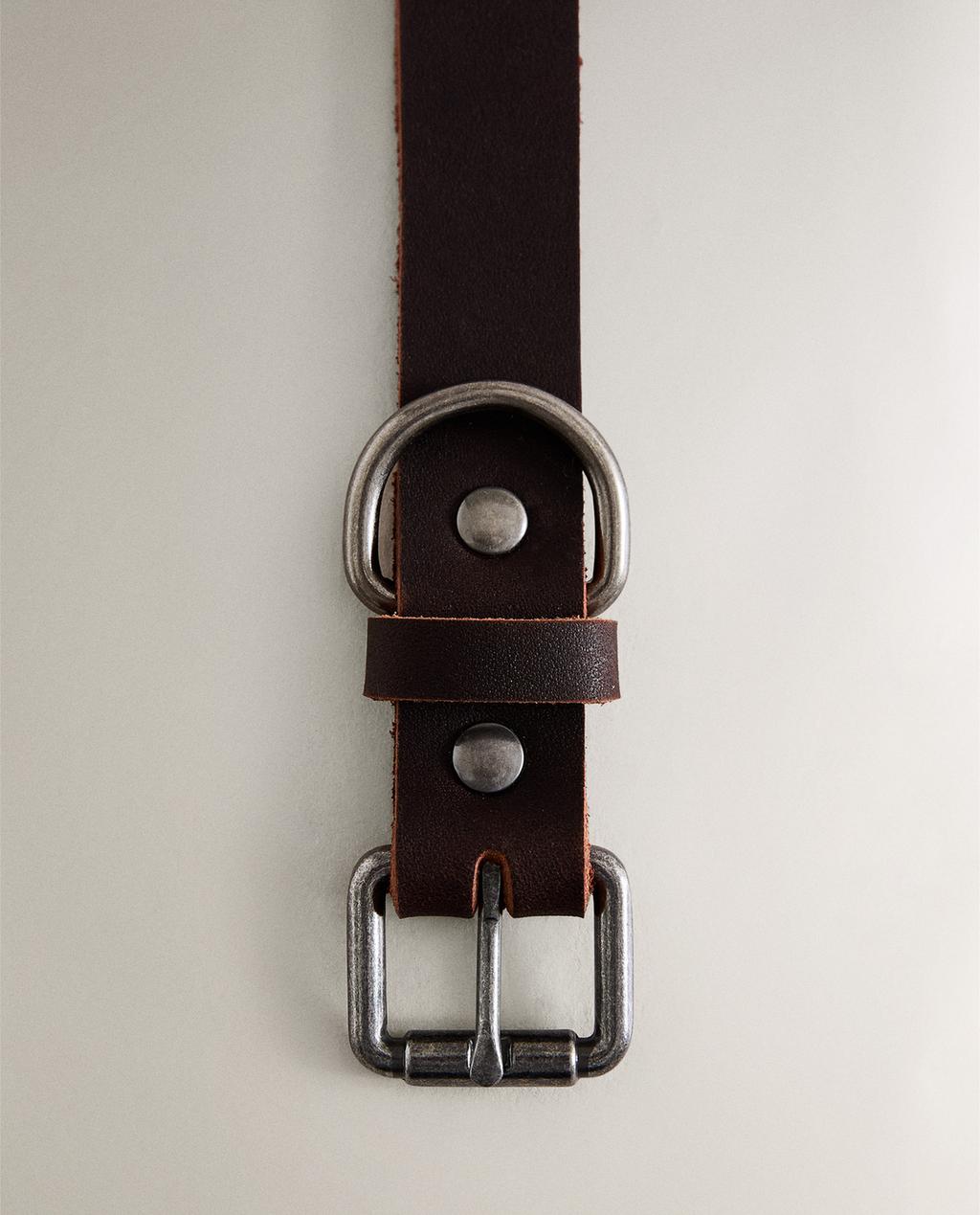 LEATHER DOG COLLAR