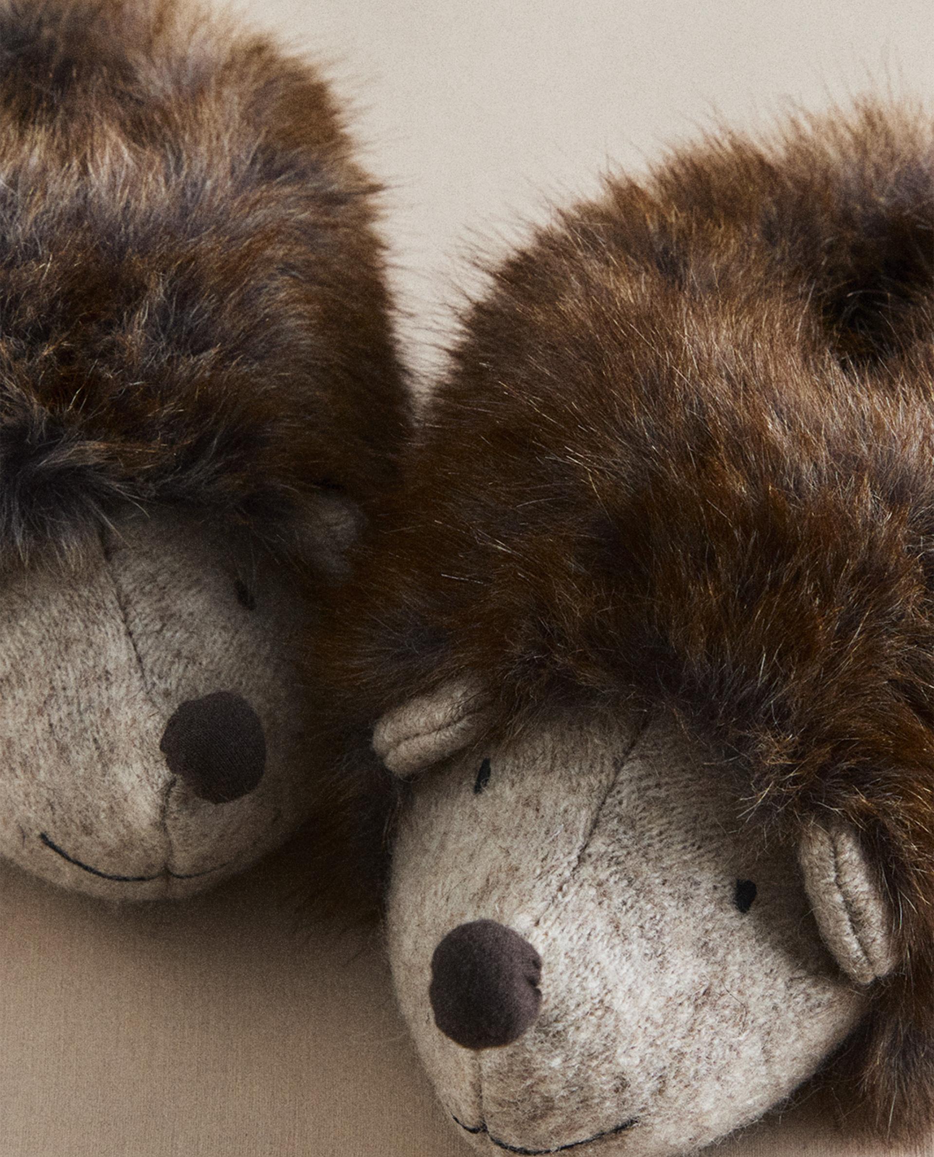 KIDS' HEDGEHOG SLIPPERS KIDS' HEDGEHOG SLIPPERS