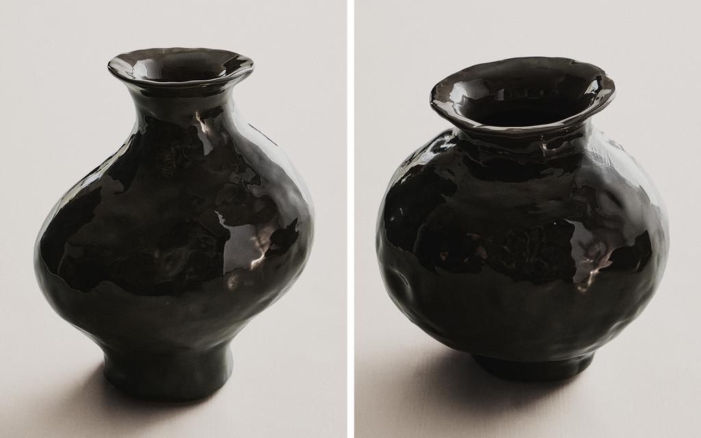 JARRÓN CERÁMICA IRREGULAR