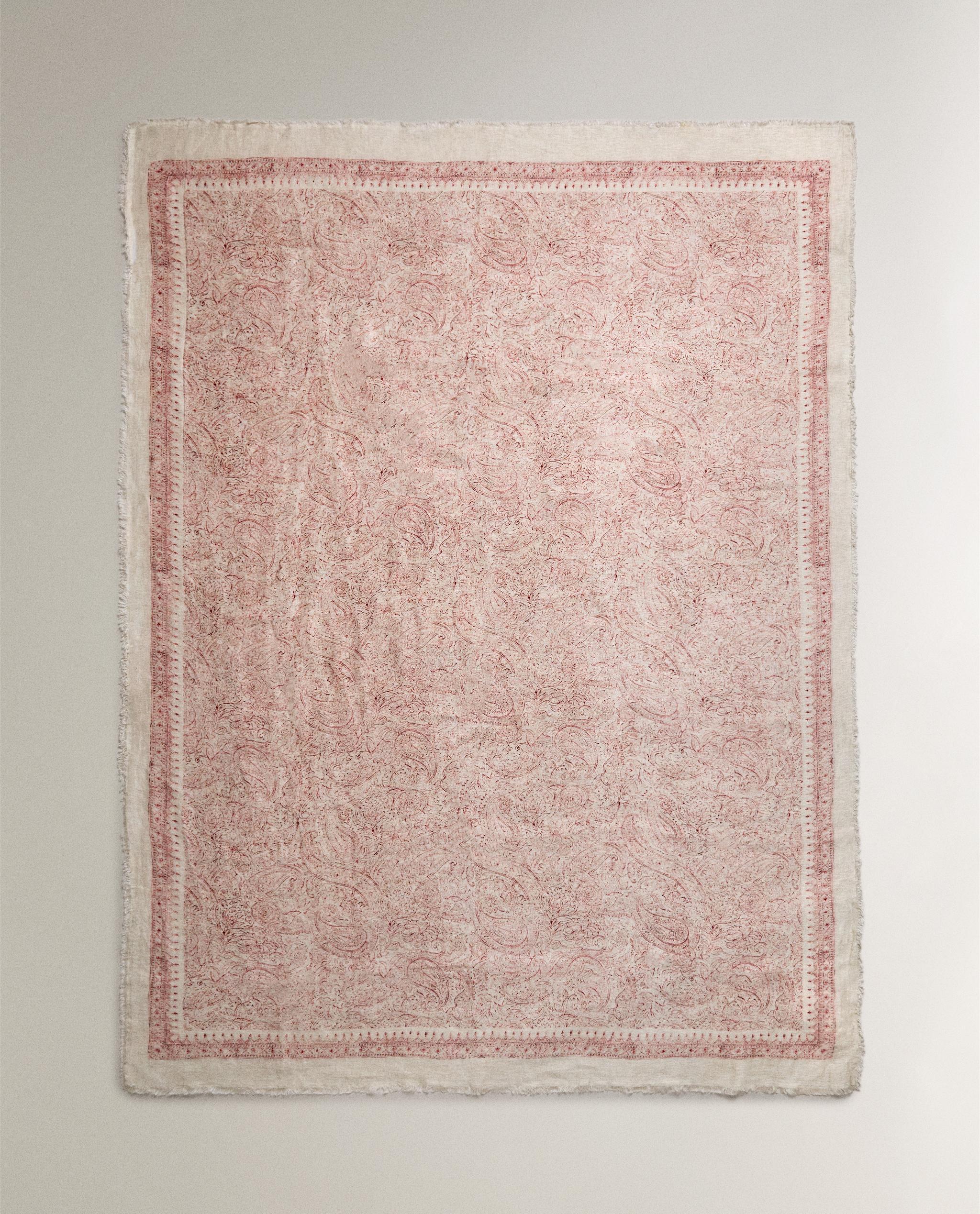 PAISLEY LINEN BLANKET product thumbnail 8