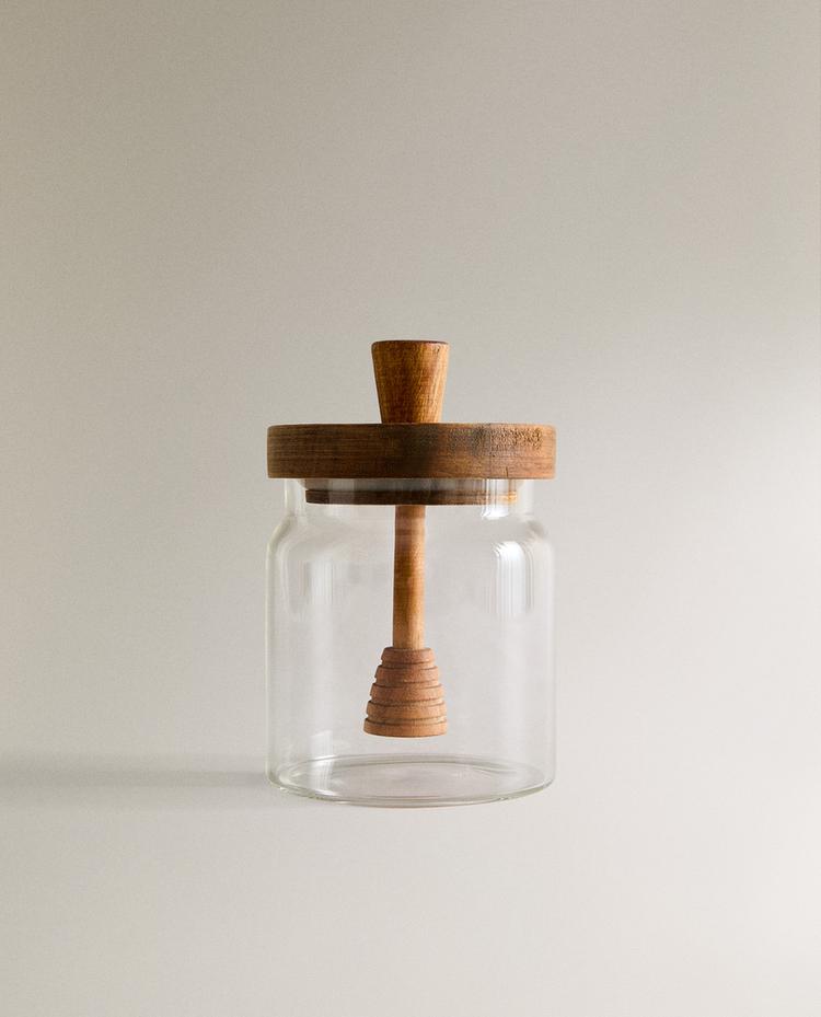 MIELERA BOROSILICATO MADERA