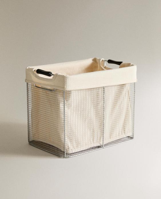 CESTA METÁLICA PARA A ROUPA