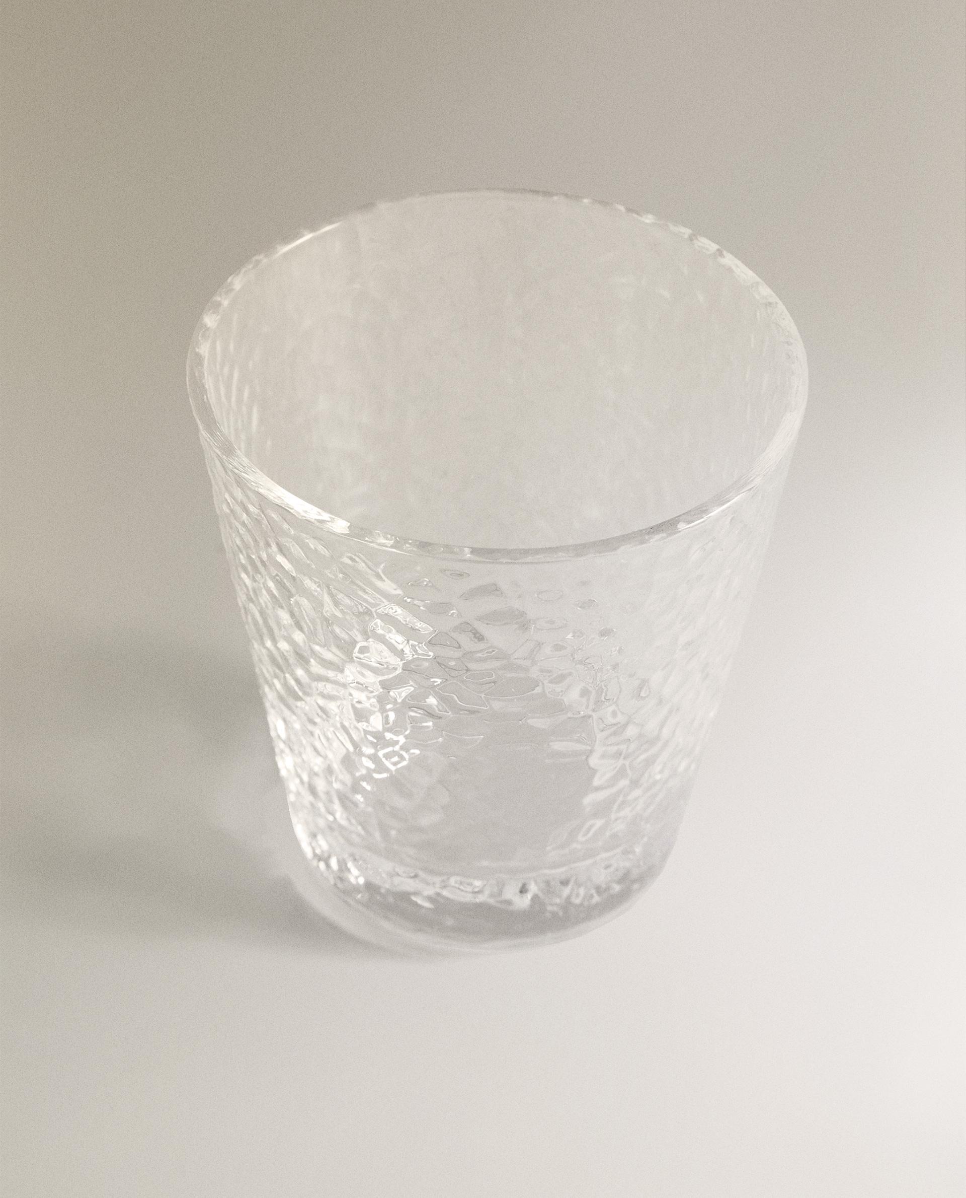 VASO VIDRIO RELIEVE